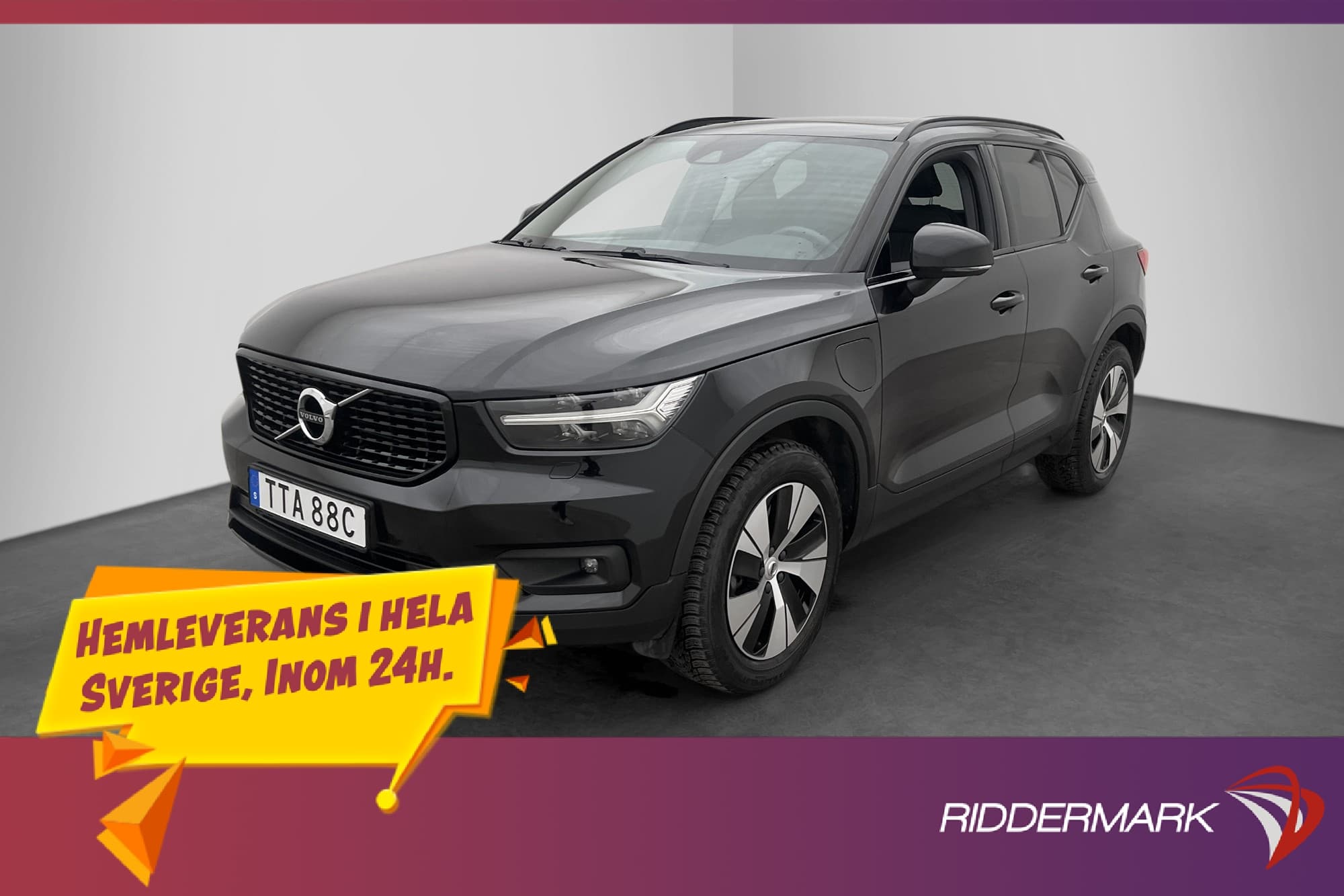 Volvo XC40 Recharge T5 R-Design VOC Värmare Pano H/K Skinn