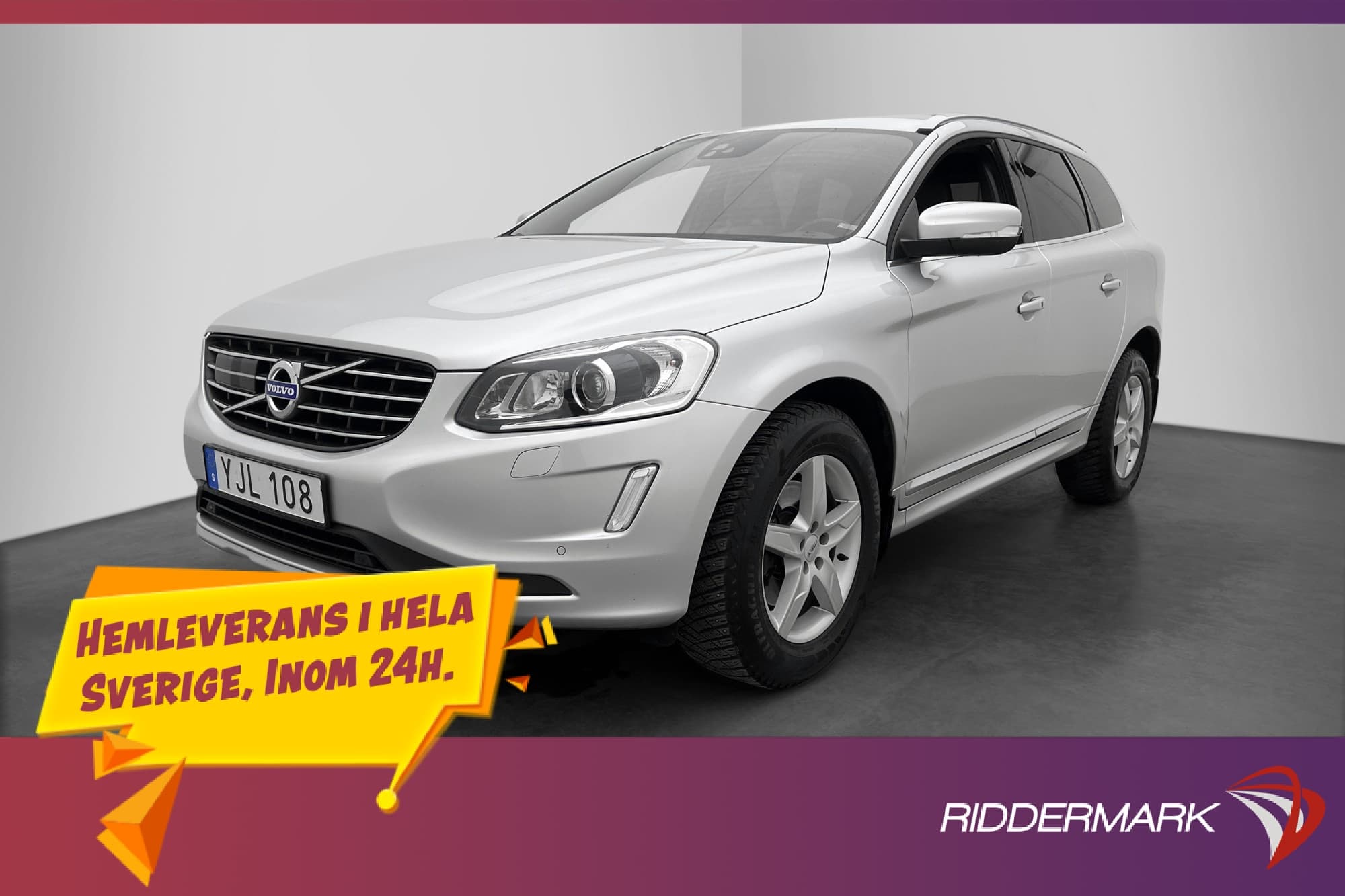 Volvo XC60 D4 AWD 190hk Summum Classic VOC Dragkrok Värmare