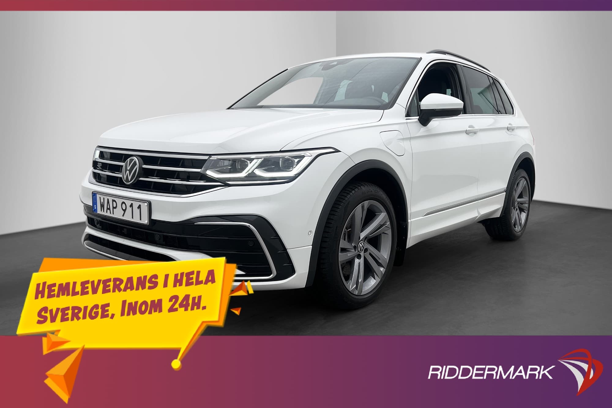 Volkswagen Tiguan eHybrid 245hk R-Line Cockpit CarPlay MOMS