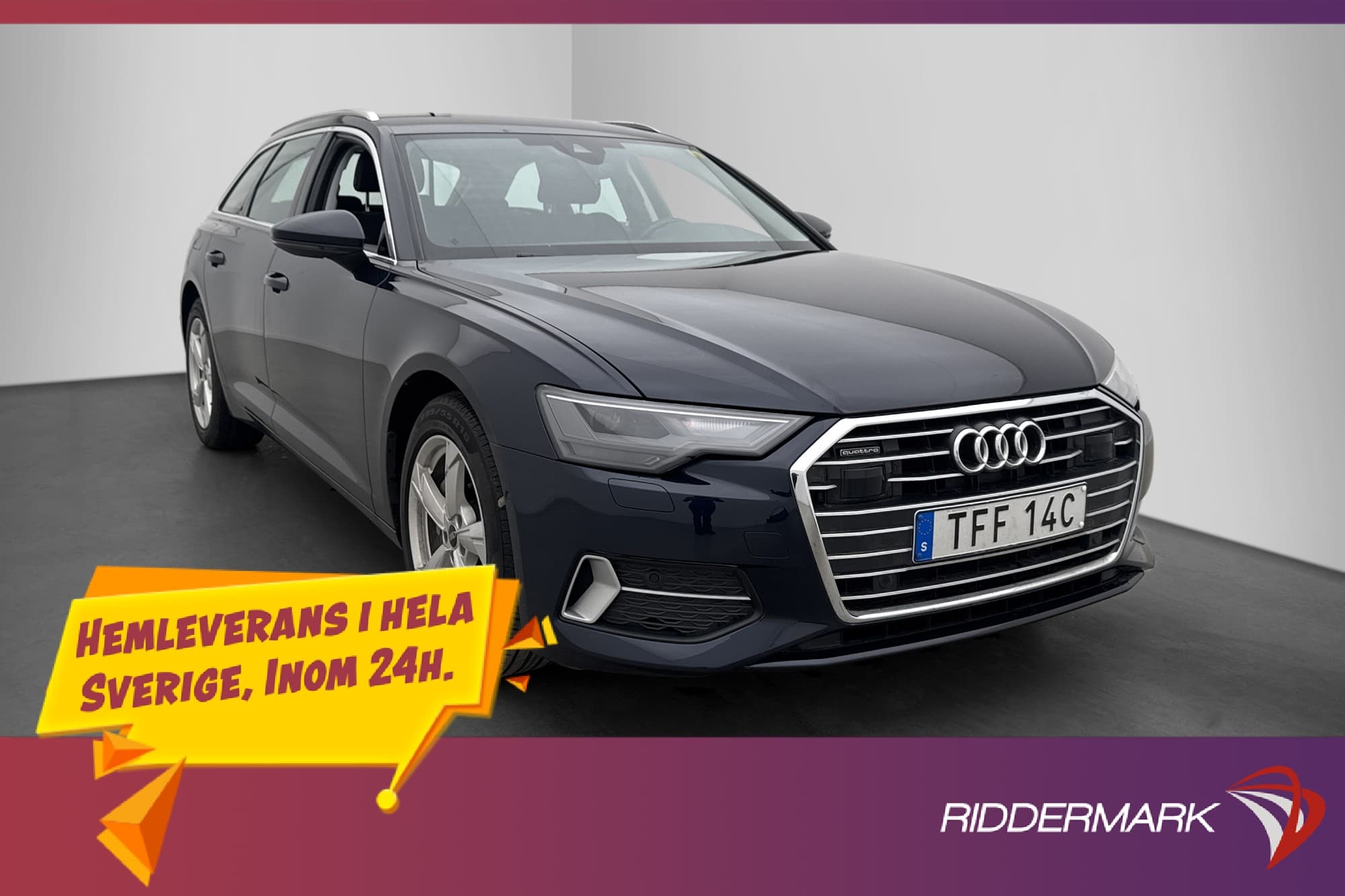 Audi A6 Avant 40 TDI 204hk Quattro Värmare Cockpit Drag MOMS