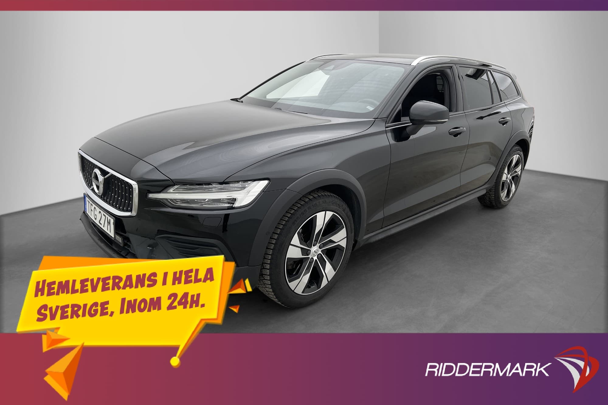Volvo V60 Cross Country D4 AWD 190hk Värm VoC Rattvärme Drag