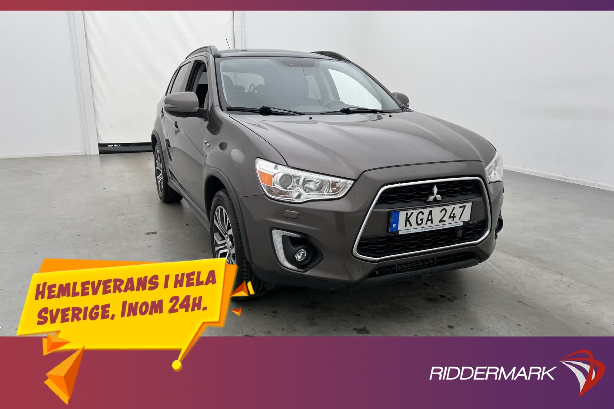 Mitsubishi ASX 2.2 4WD Business Plus M-Värmare Pano Drag