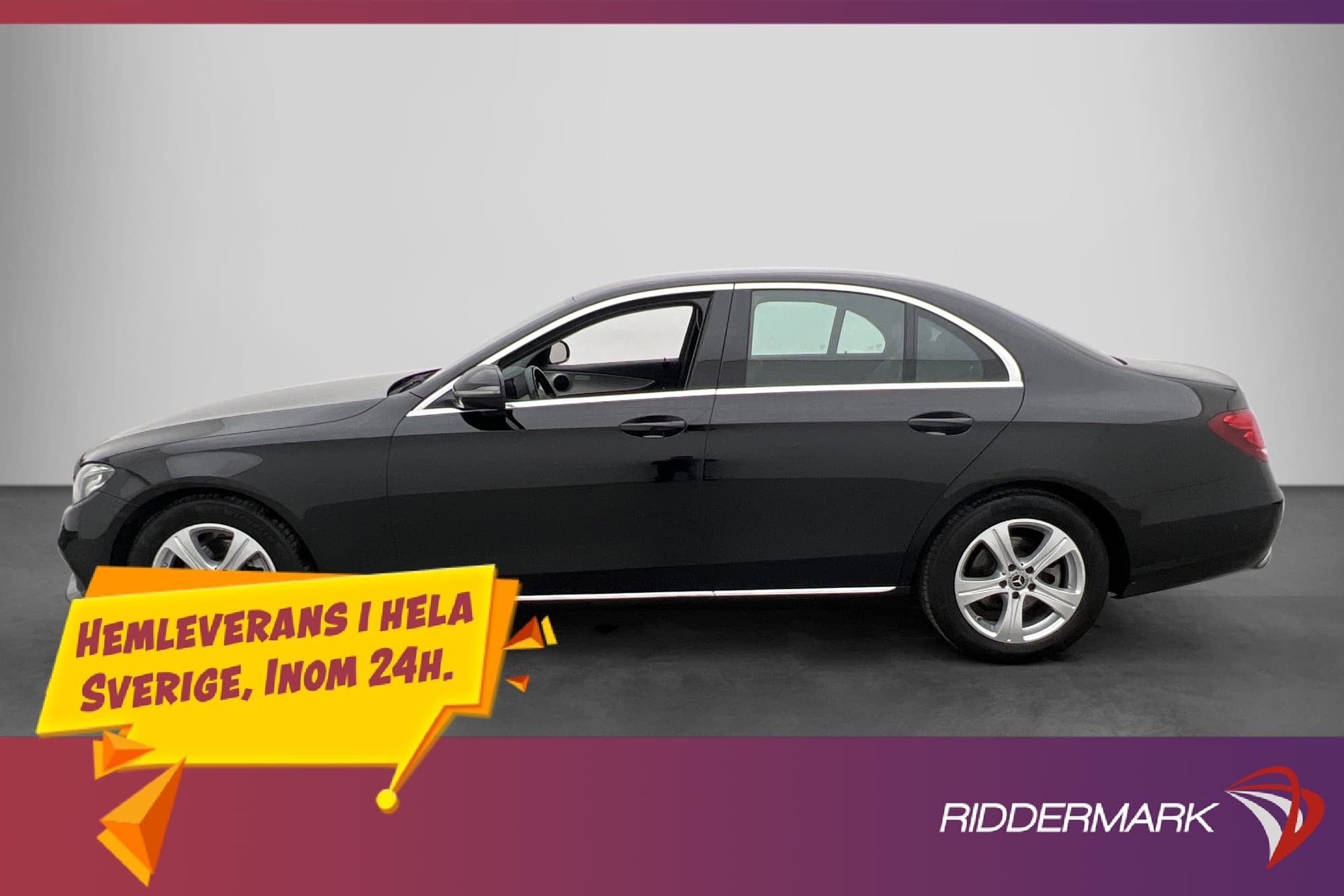 Mercedes-Benz E-Klass Sedan 200 d 150hk B-Kamera Navi Drag