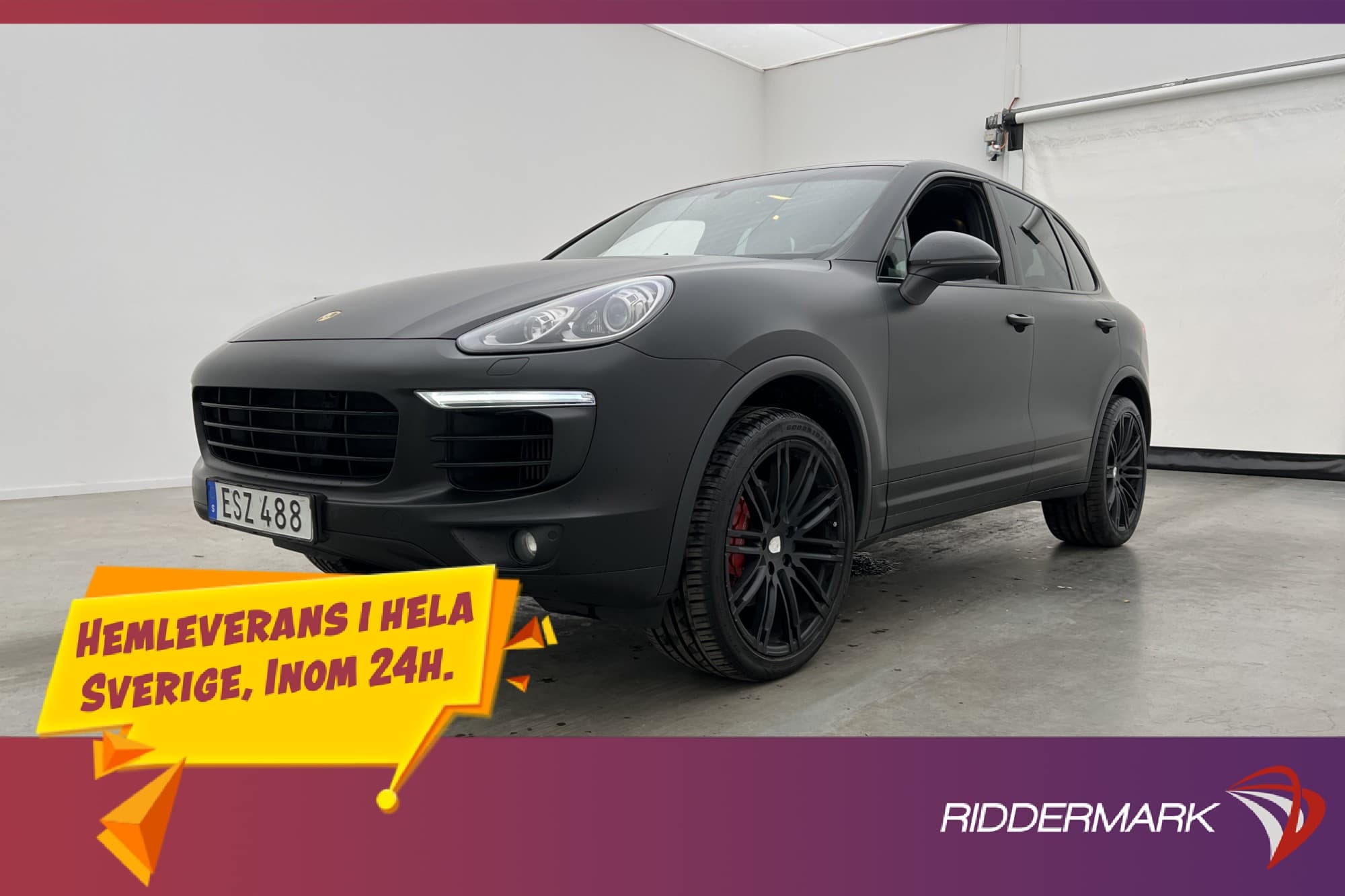 Porsche Cayenne S Sport Chrono Drag Luftfjäd BOSE Navi Skinn