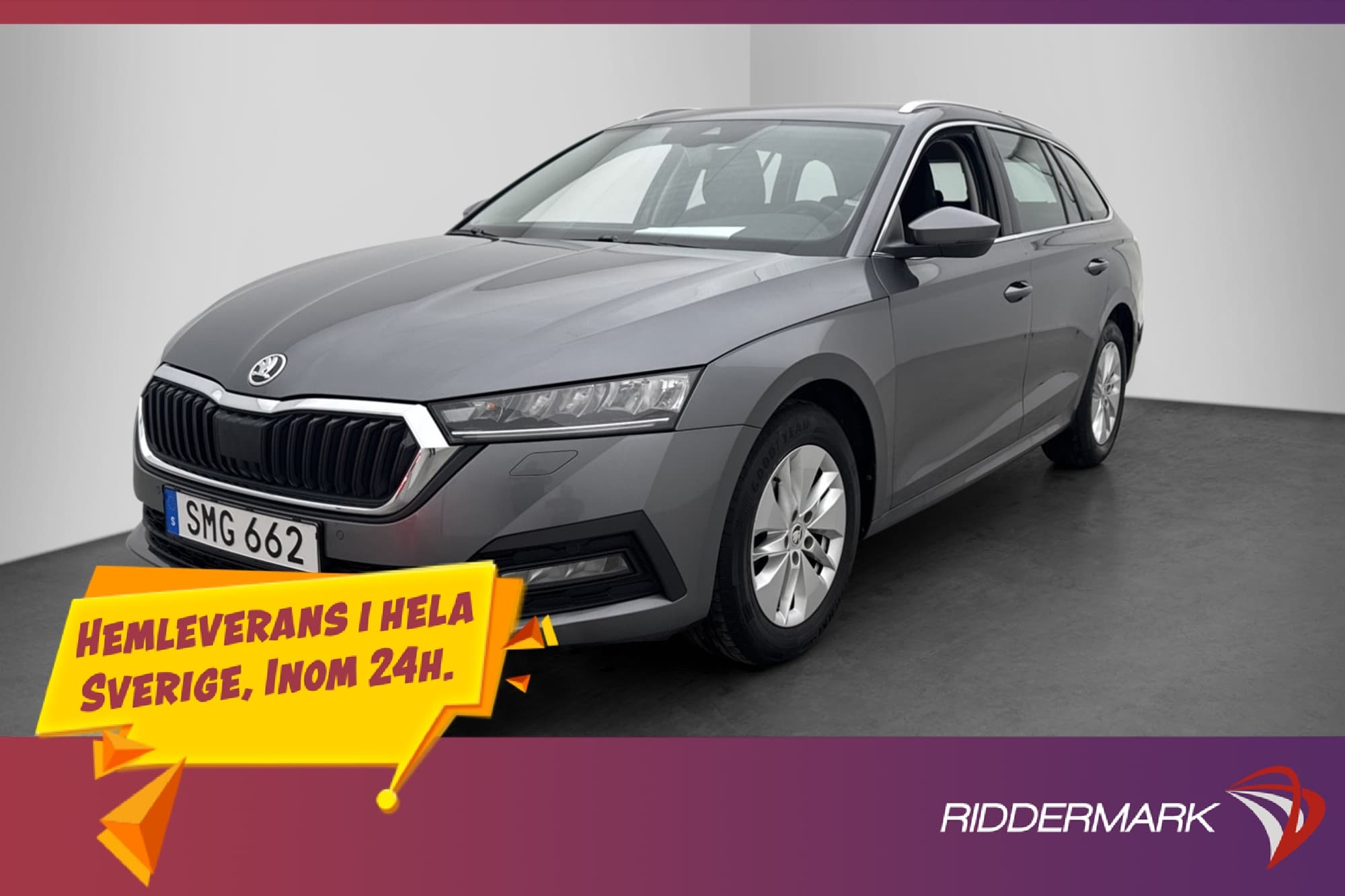 Skoda Octavia Kombi 1.0 TSI 110hk Kamera Rattvärme MOMS