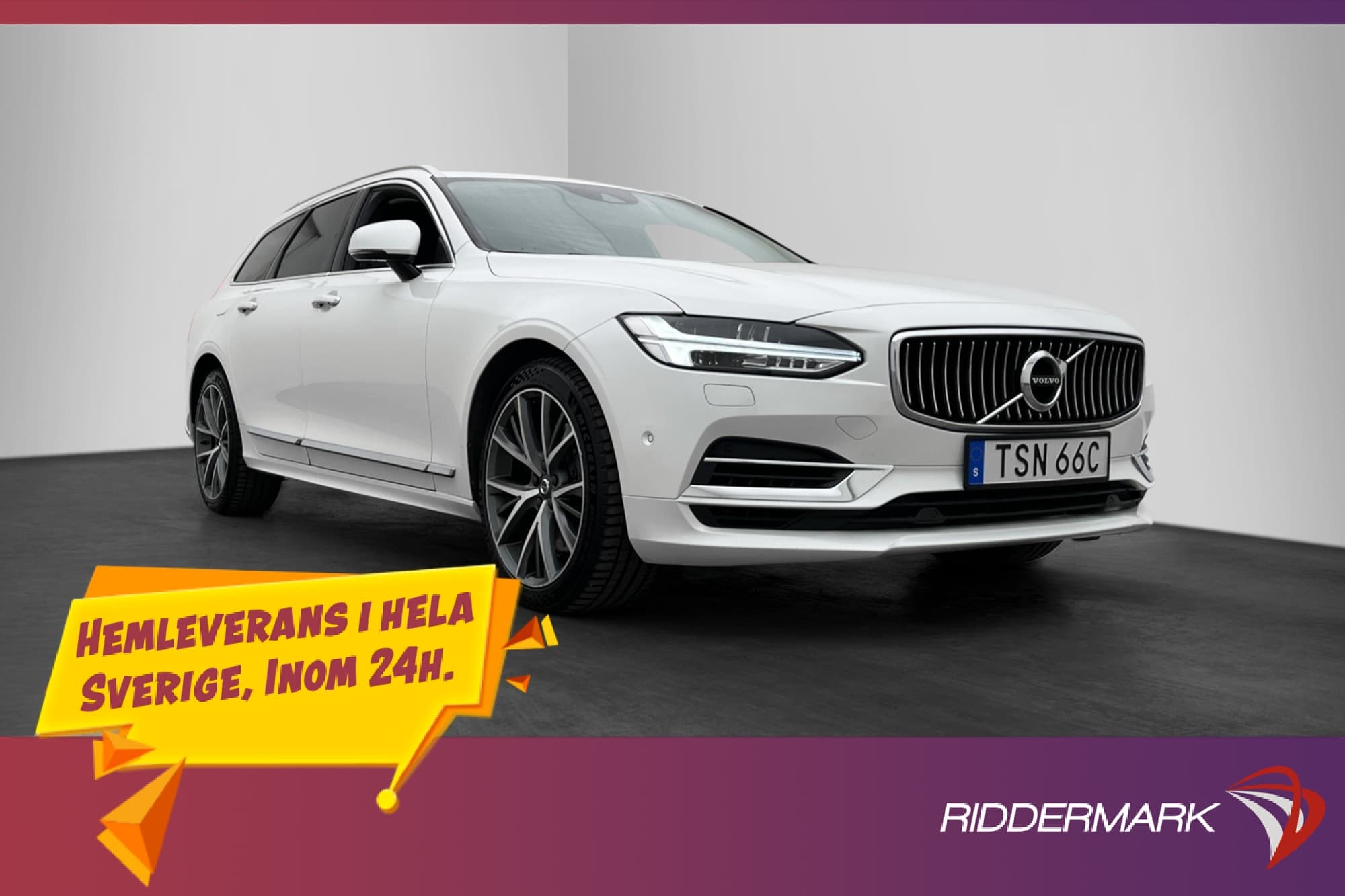 Volvo V90 Recharge T8 AWD Inscription Luftfjädring H/K MOMS