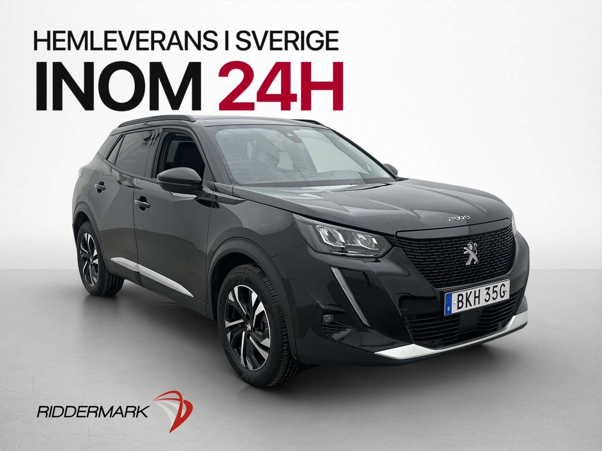 Peugeot E-2008 136hk Kamera CarPlay LED Keyless P-Sensorer