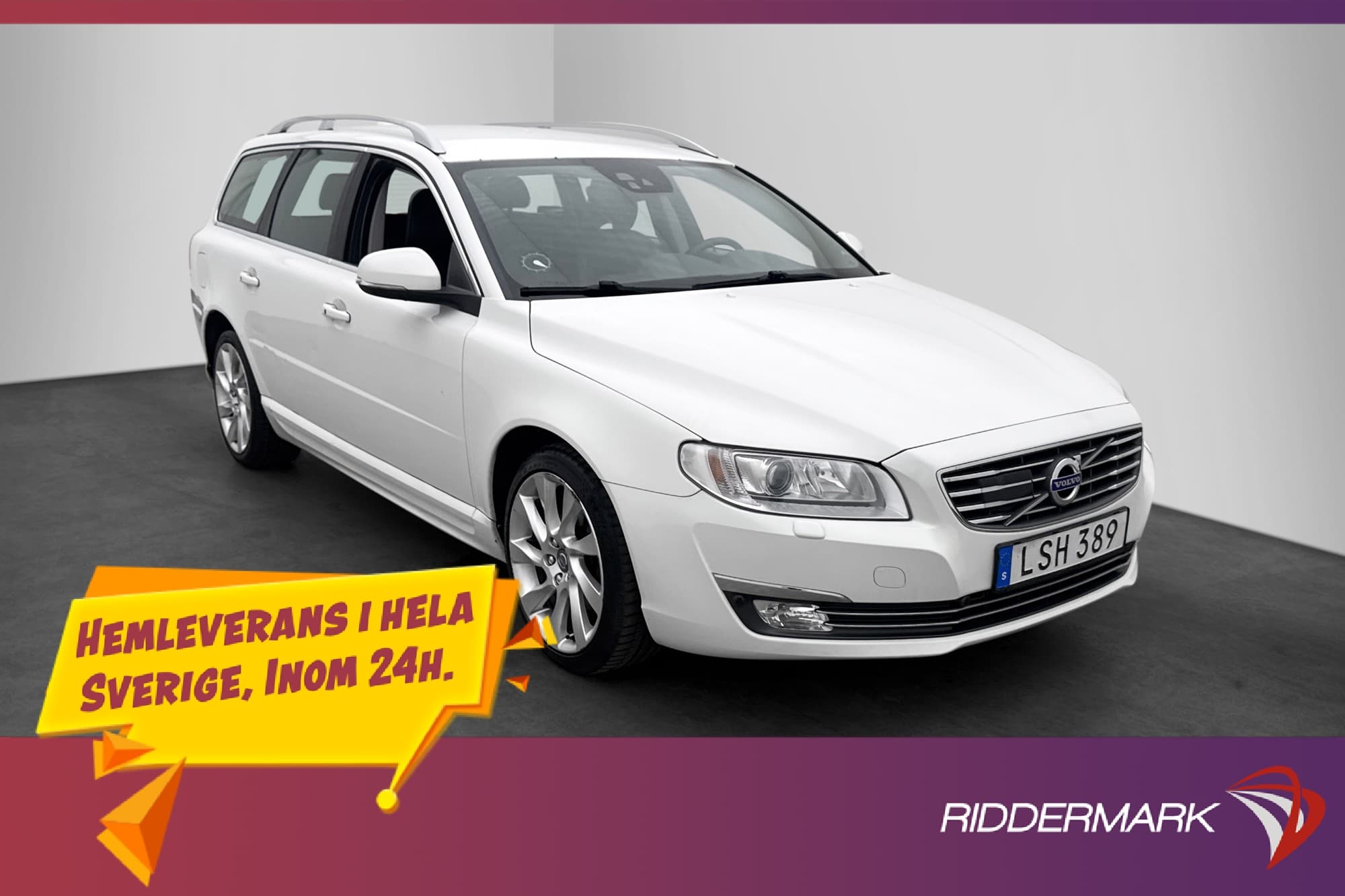 Volvo V70 D4 181hk Classic Summum Värmare Skinn VoC Dragkrok