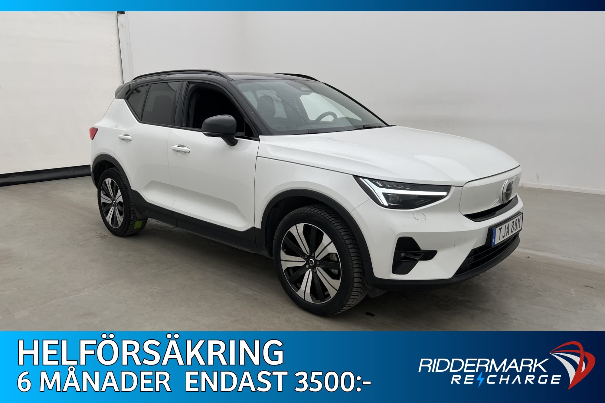 Volvo XC40 Recharge Single Motor 231hk Plus MOMS Kamera Drag