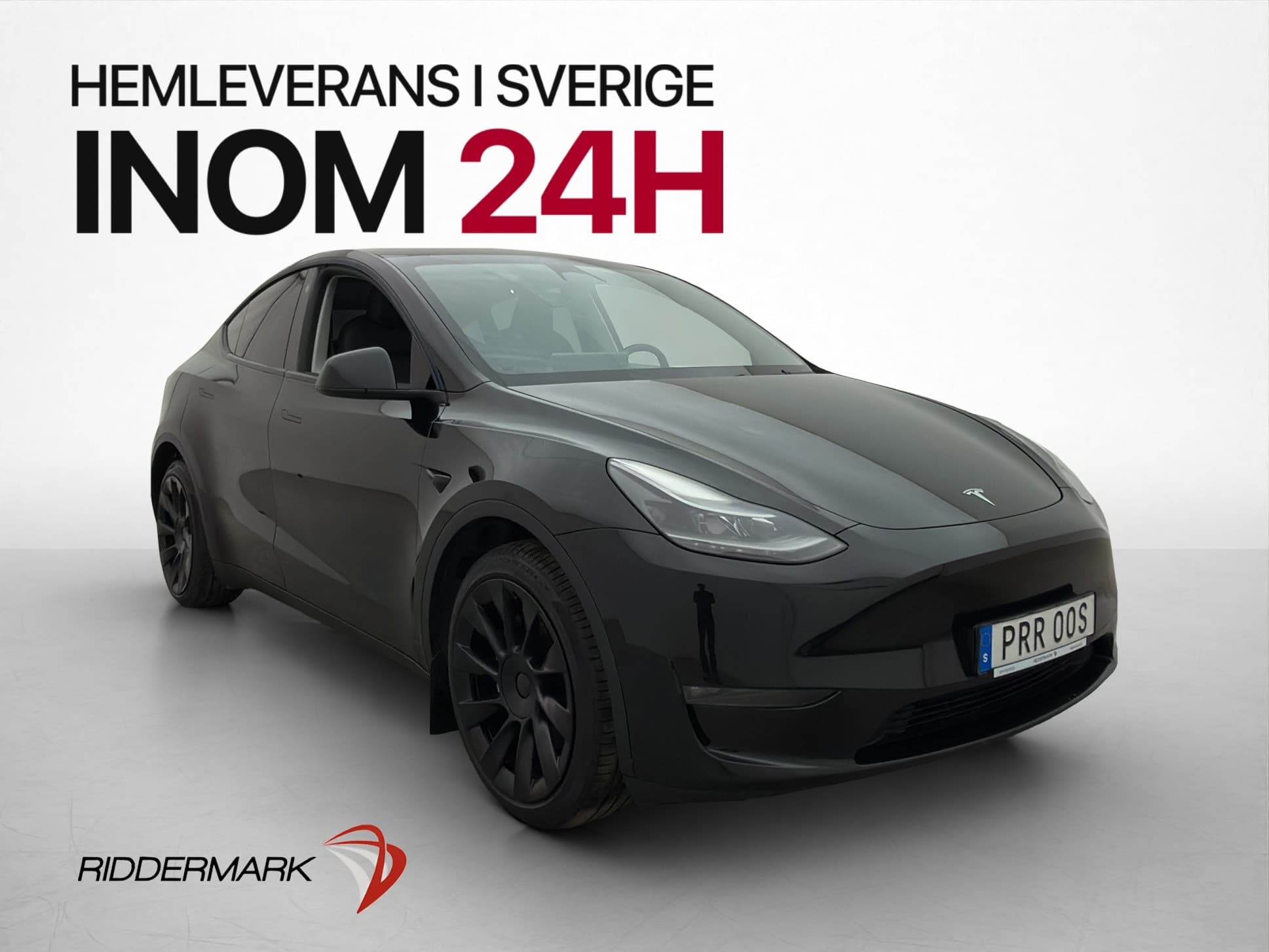 Tesla Model Y Long Range AWD Autopilot Dragkrok Svensksåld