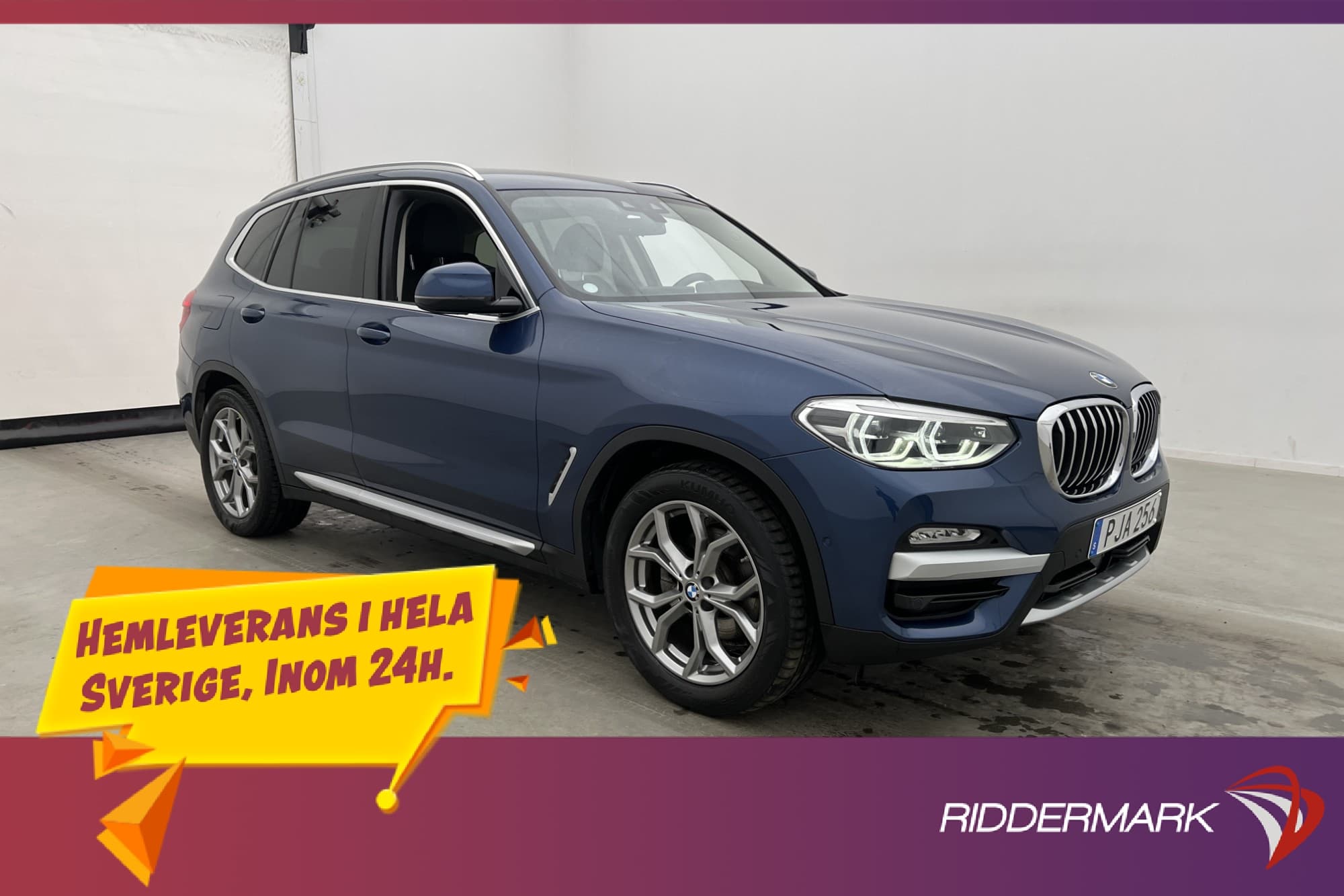 BMW X3 xDrive20d 190hk X-Line Kamera HiFi HUD Navi Ambient