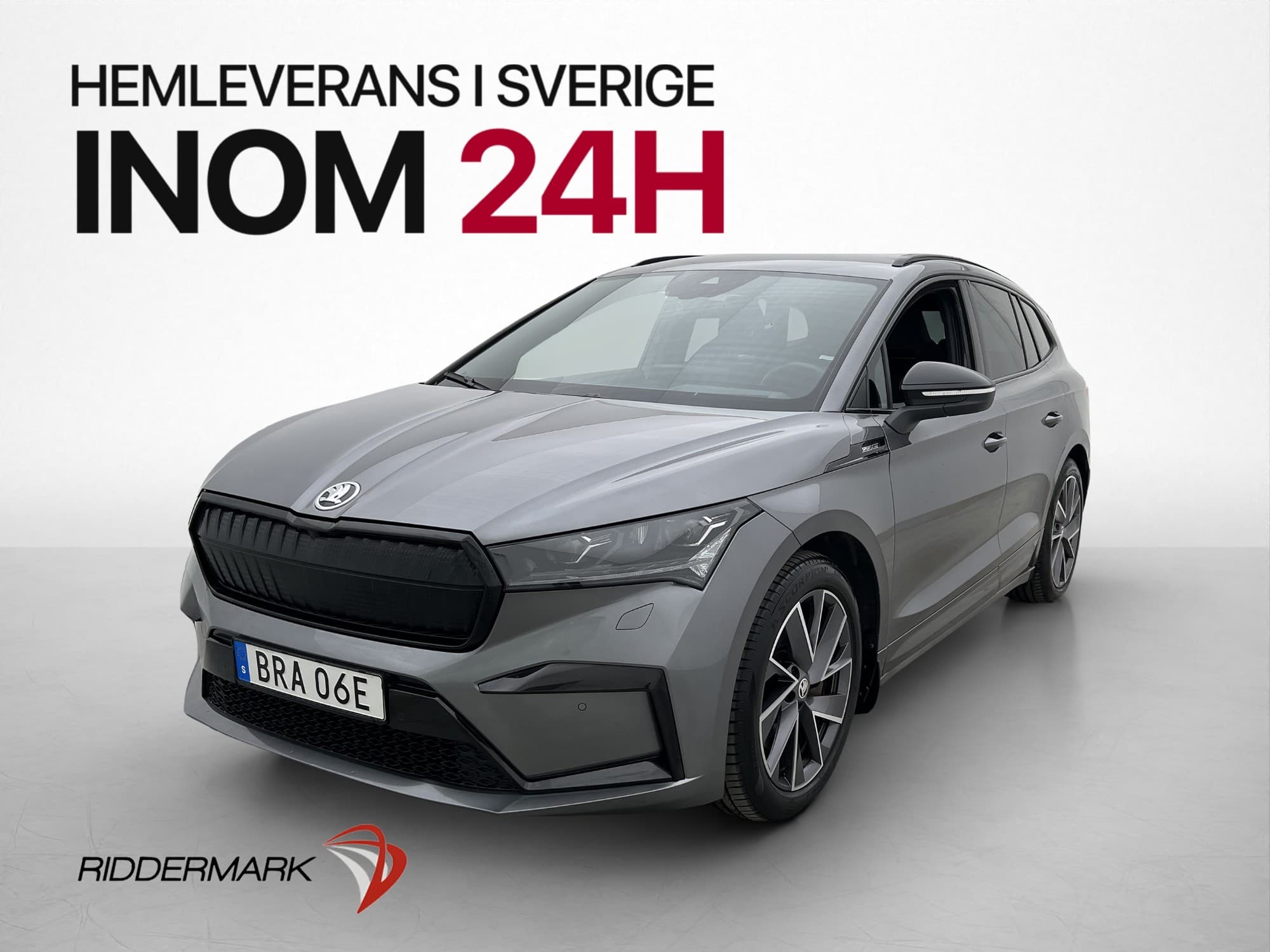 Skoda Enyaq 80 204hk Sportline HUD Dragkrok Kamera Värmare