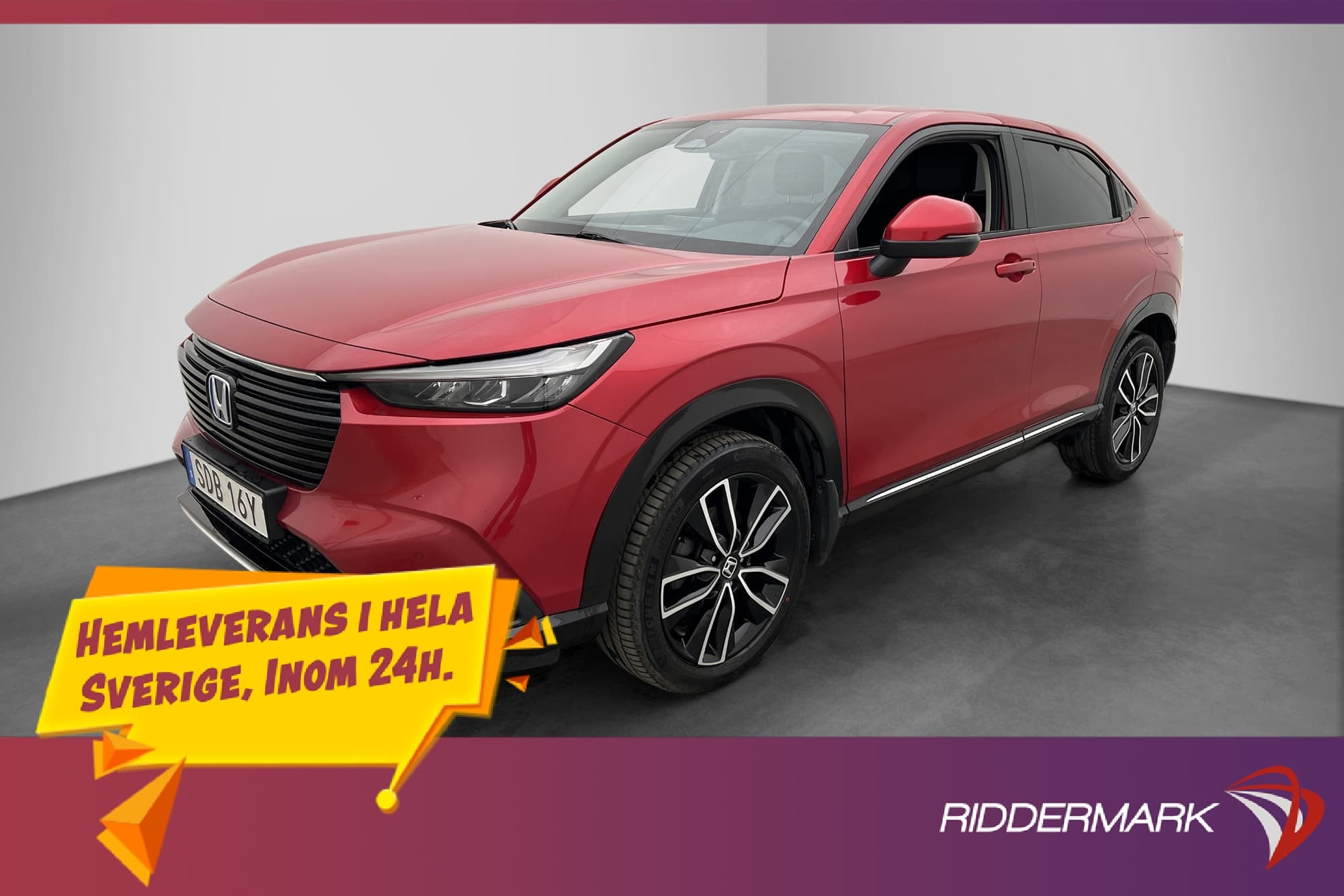 Honda HR-V e:HEV 1.5 i-MMD Kamera Adaptiv-Fart Rattvärme