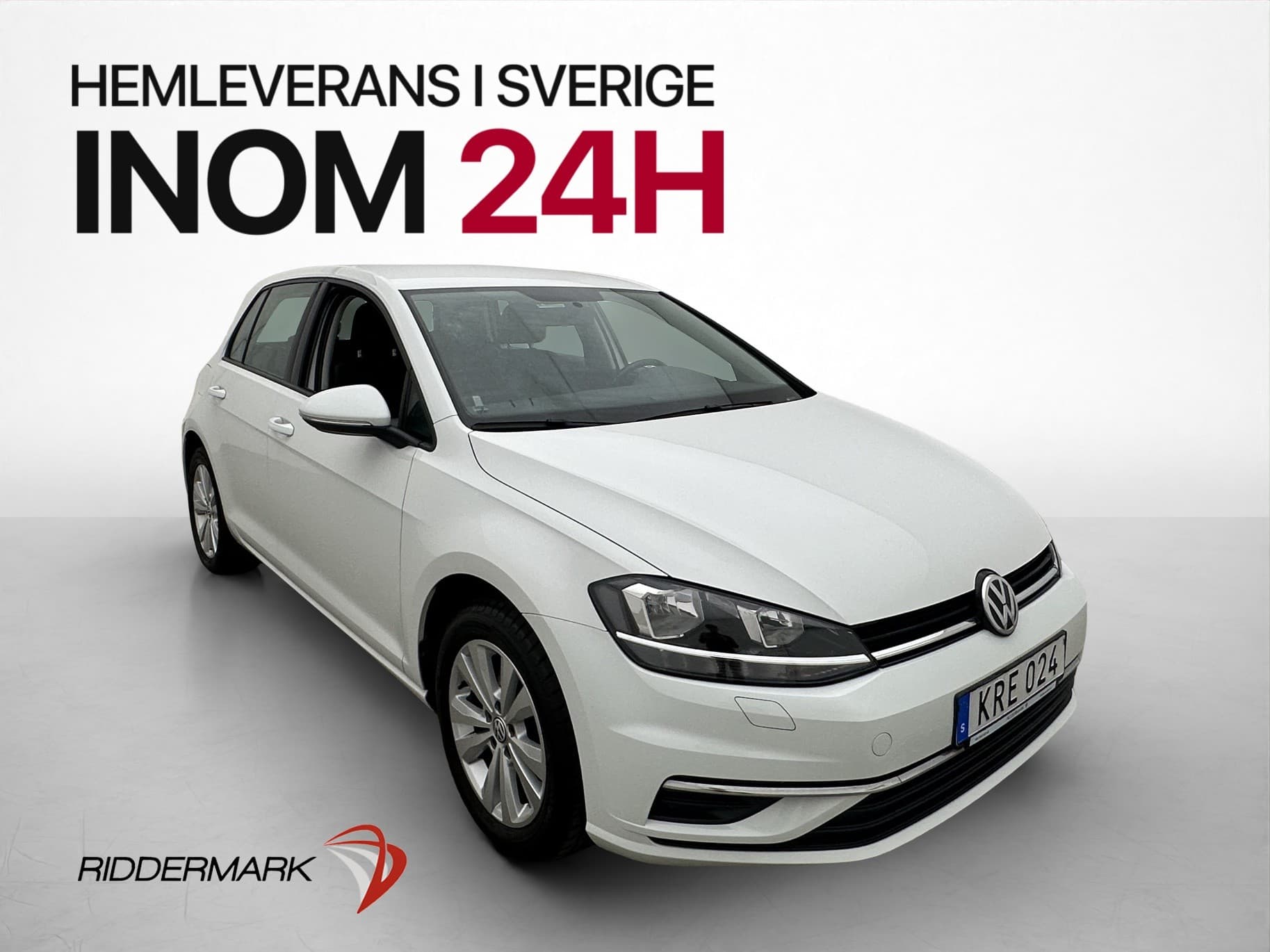 Volkswagen Golf 1.0 110hk Kamera Dragkrok CarPlay Adaptiv