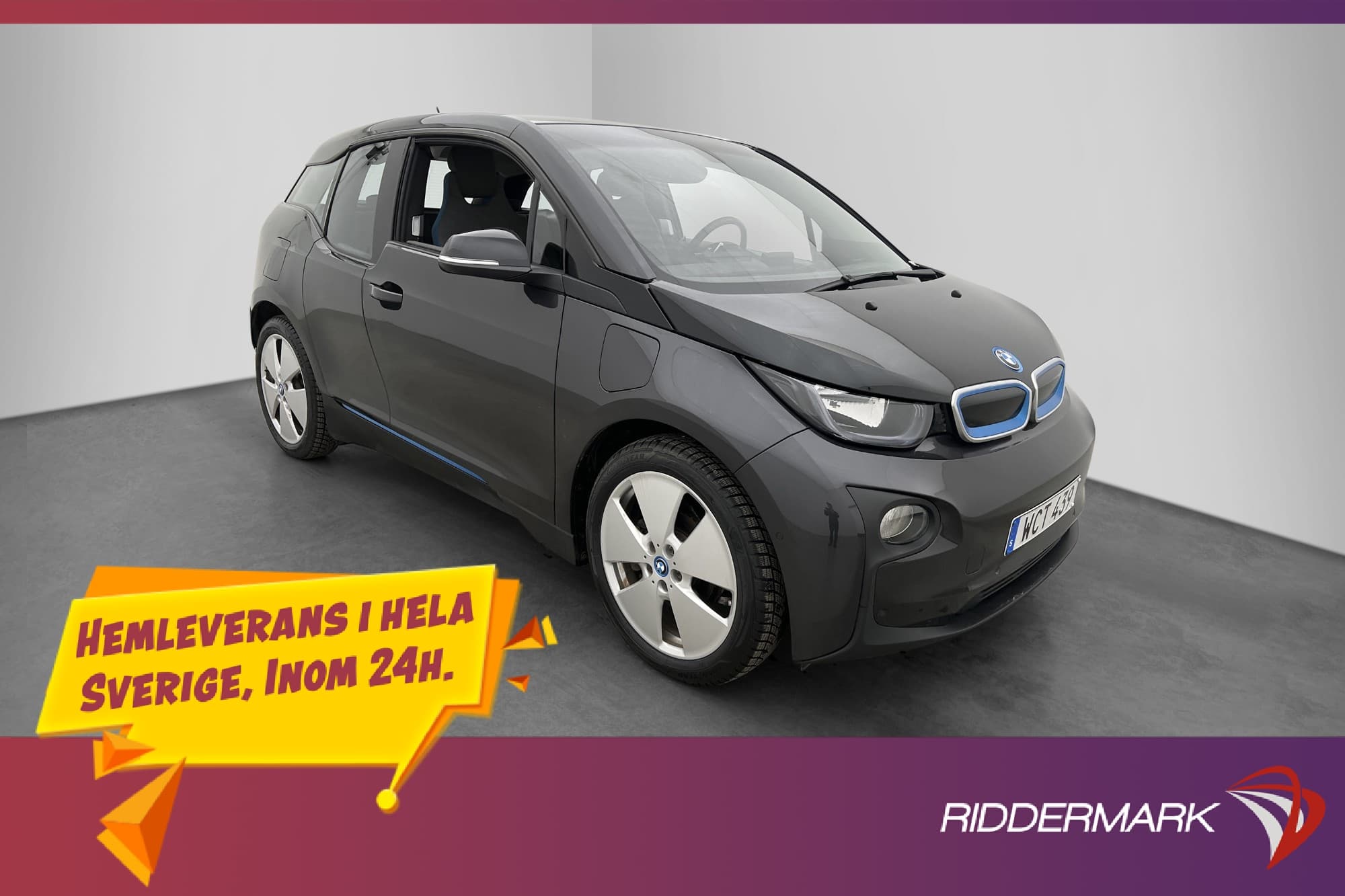 BMW i3 60 Ah REX Comfort Kamera Navi Sensorer Farthållare