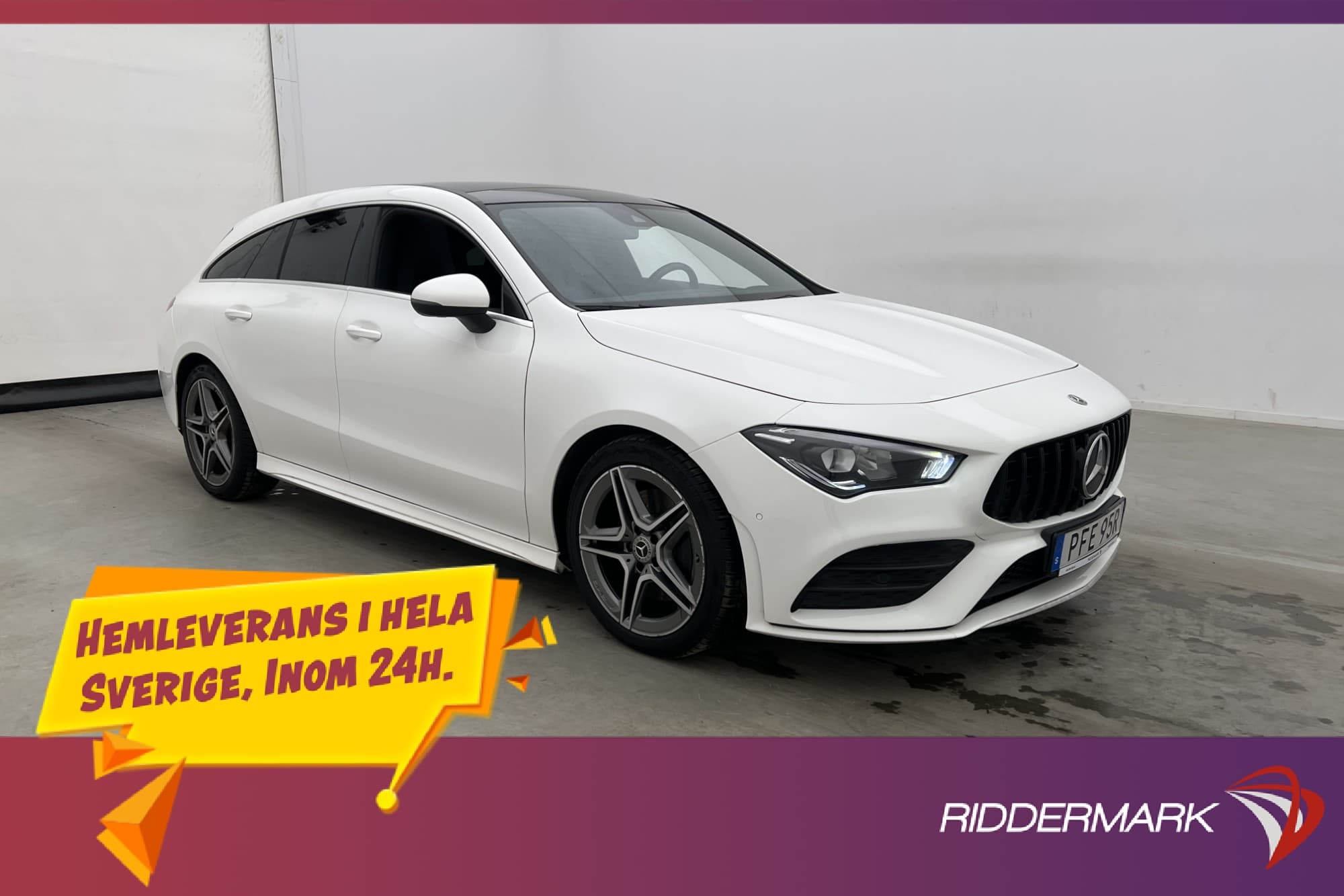 Mercedes-Benz CLA 200 AMG Värmare Pano Wide Kamera CarPlay