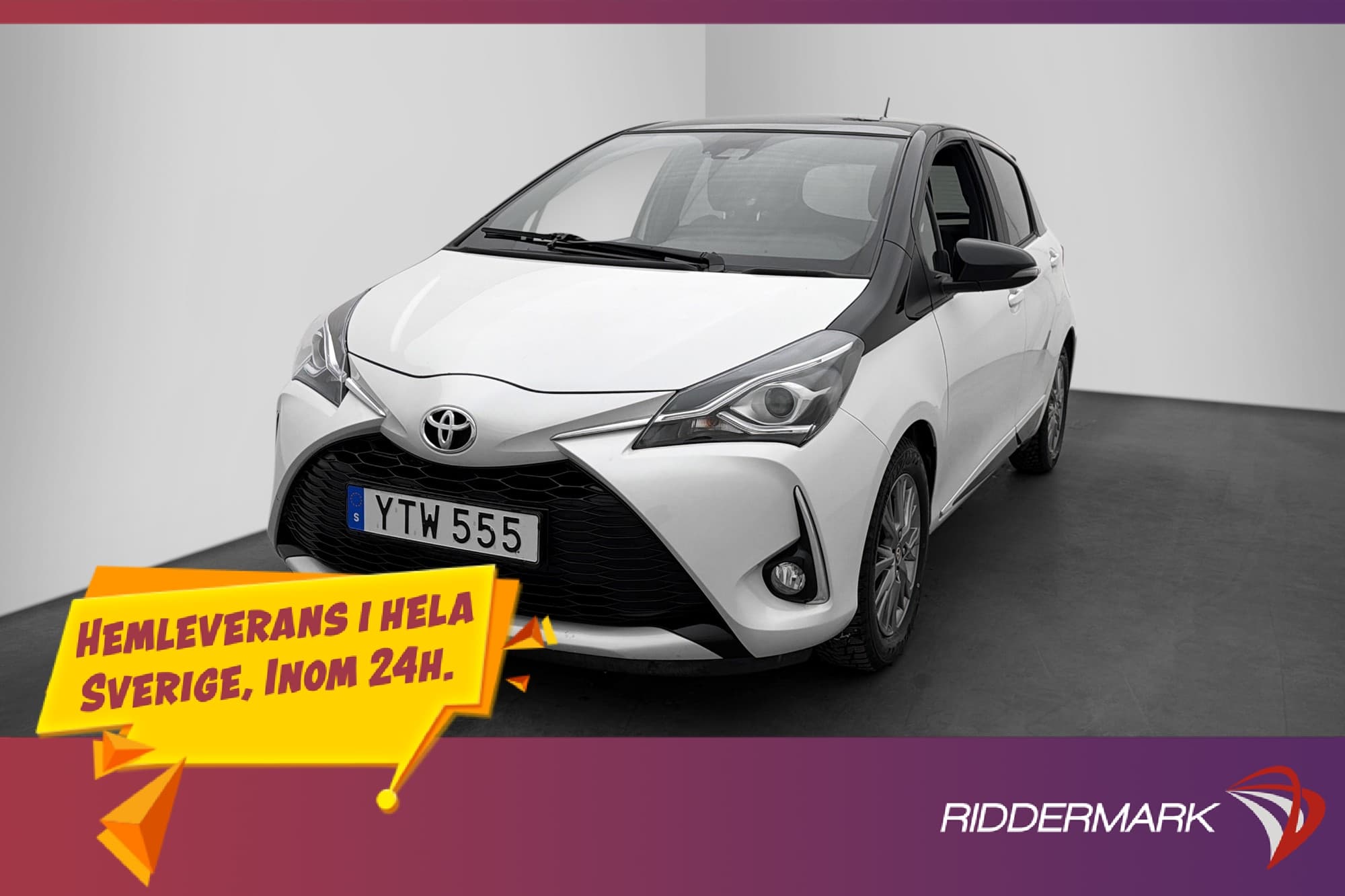 Toyota Yaris 1.5 111hk Selection Pano Kamera Bluetooth