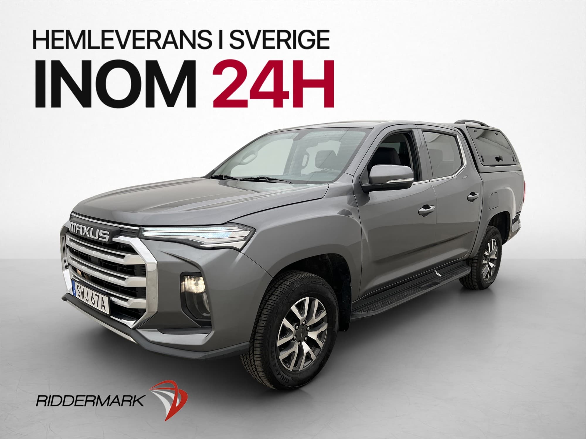 Maxus T90 EV 88.5 kWh 180hk B-Kamera Skinn Kåpa CARPLAY Moms