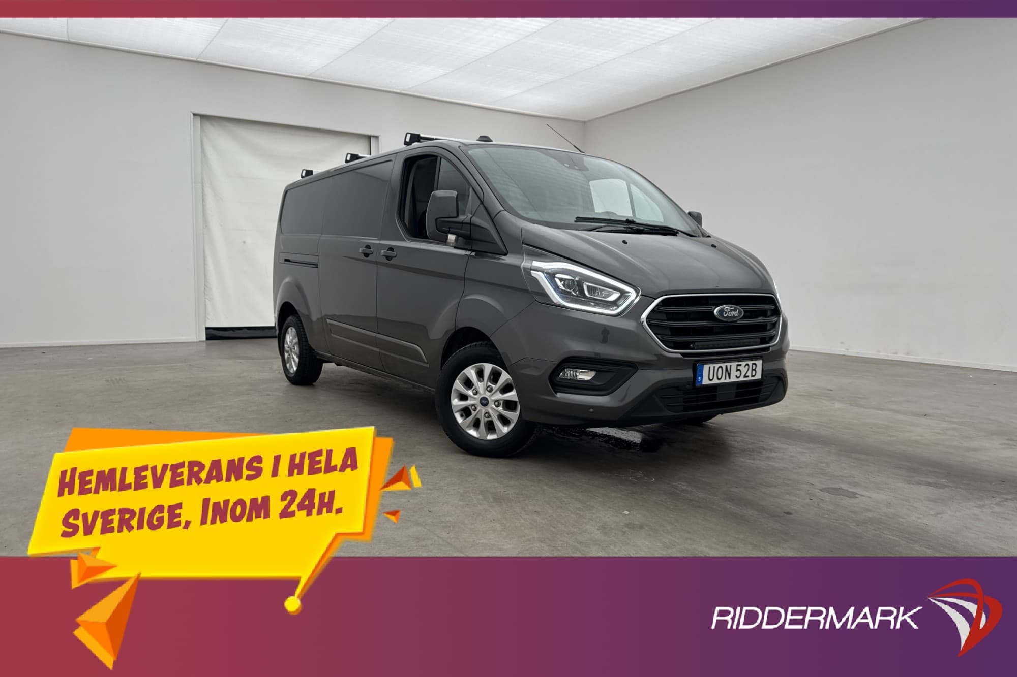 Ford Transit Custom L2 170hk Värmare Dragkrok B-Kamera Moms