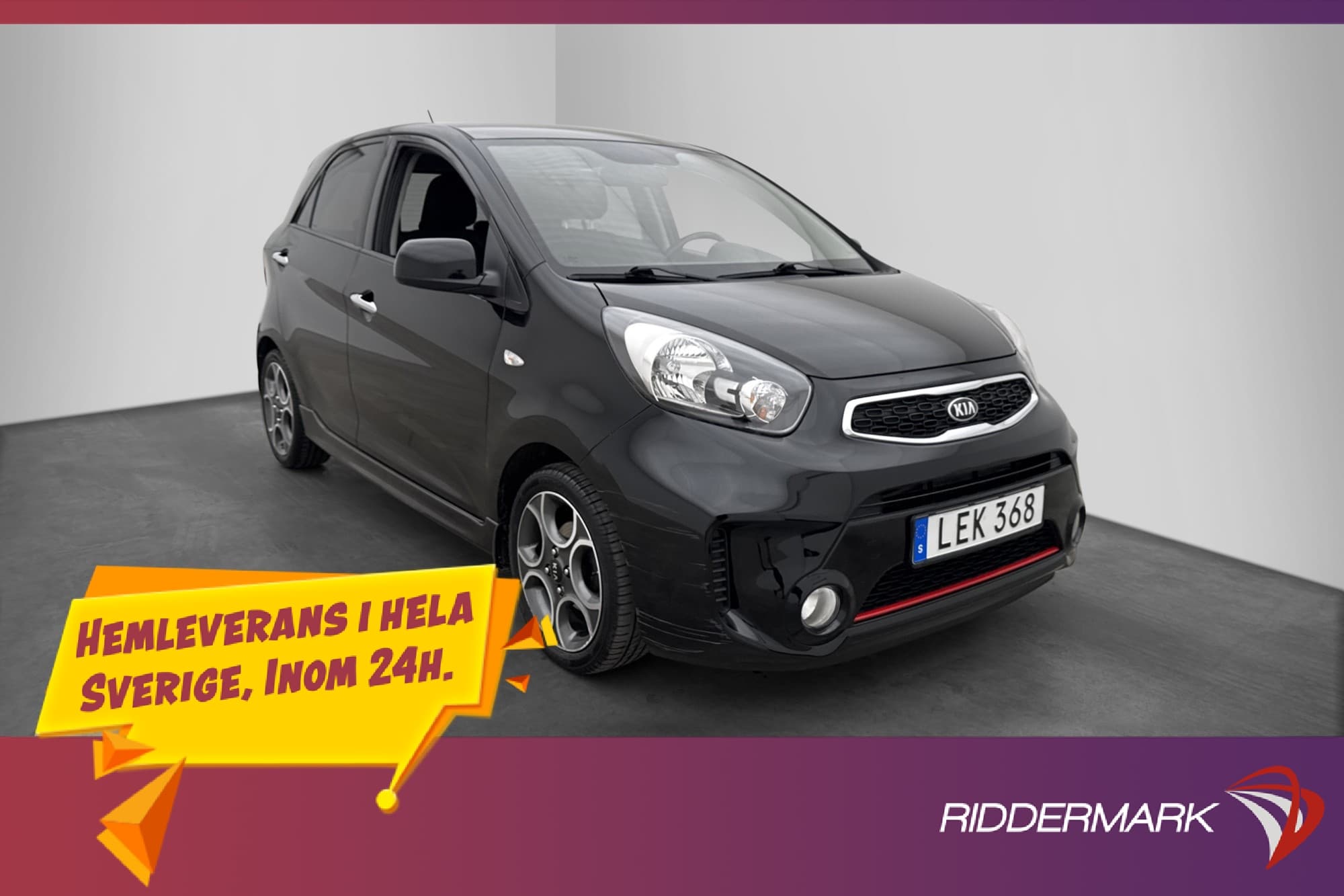 Kia Picanto 1.2 CVVT 86hk Special Edition Rattvärm Bluetooth