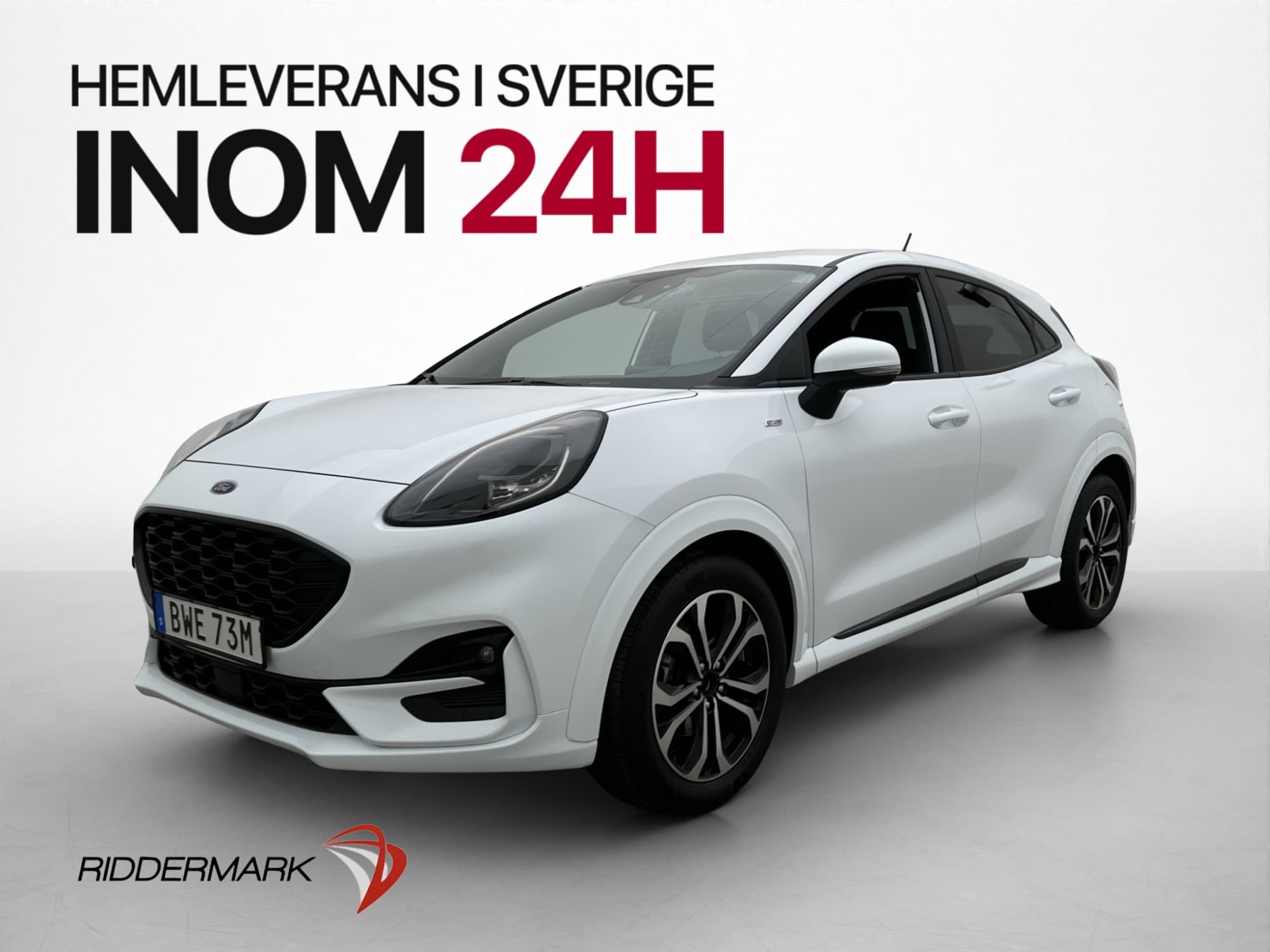 Ford Puma 1.0 EcoBoost E85 MHEV 125hk ST-Line Värm Kamera