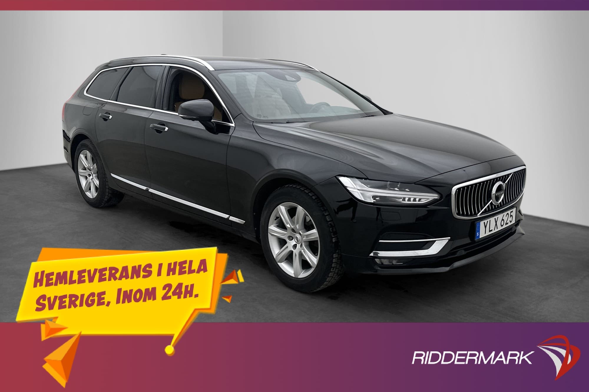 Volvo V90 D4 Geartronic Inscription VOC Värmare 360°HUD BLIS