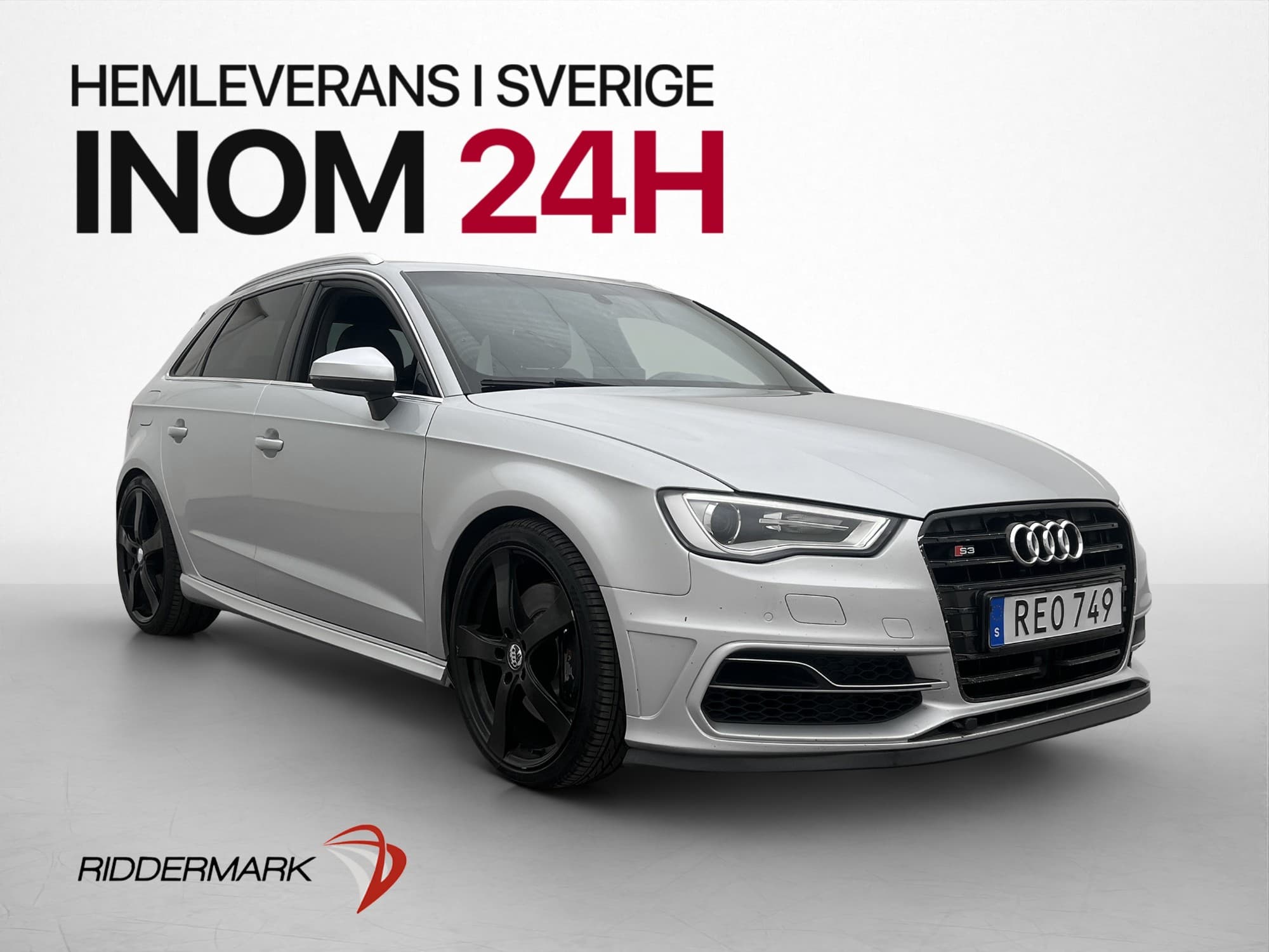 Audi S3 2.0 TFSI 300hk M-Värmare B&O Keyless Adaptiv-fart