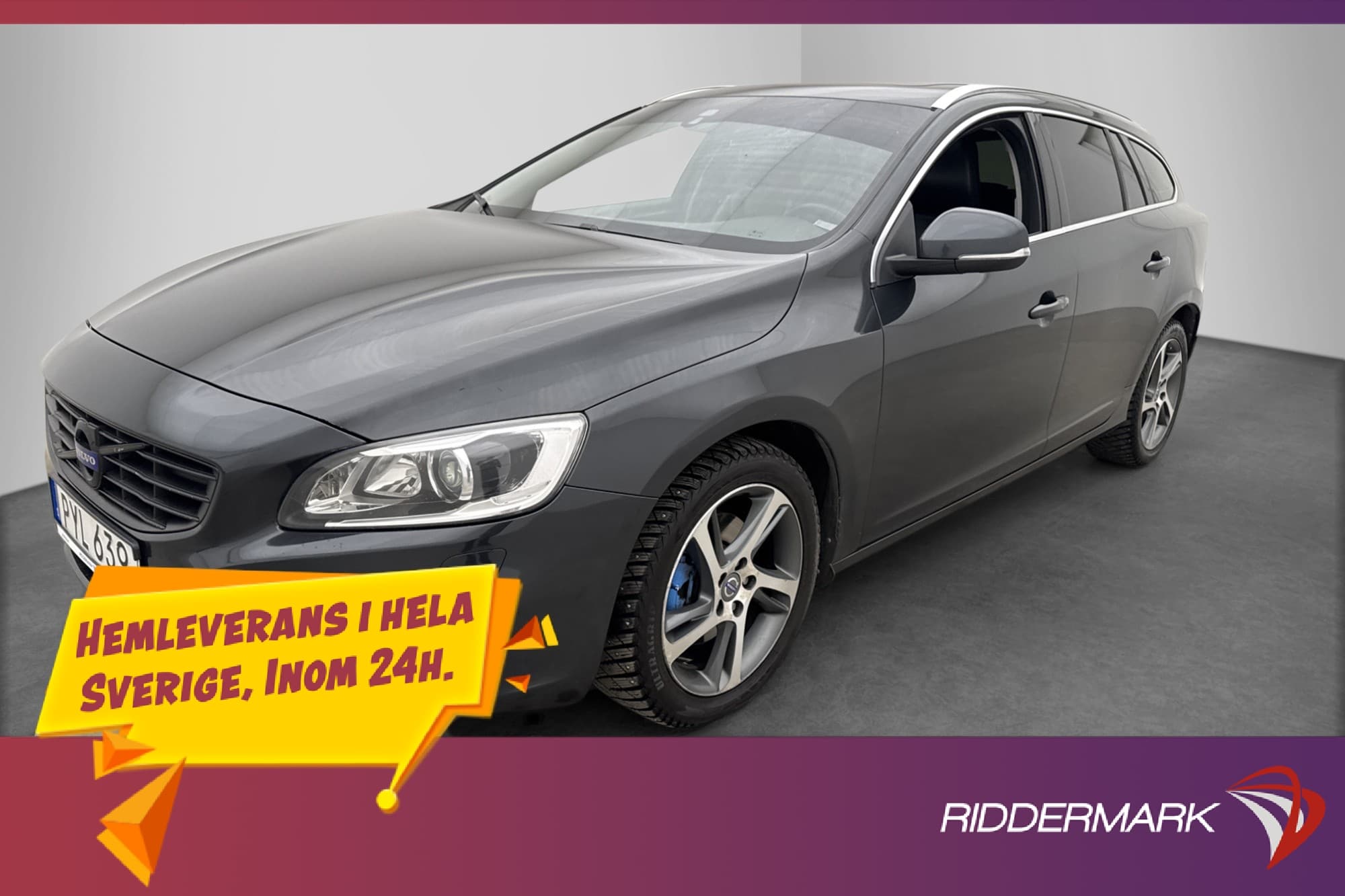 Volvo V60 D2 Summum VOC Värmare Taklucka Navi Skinn