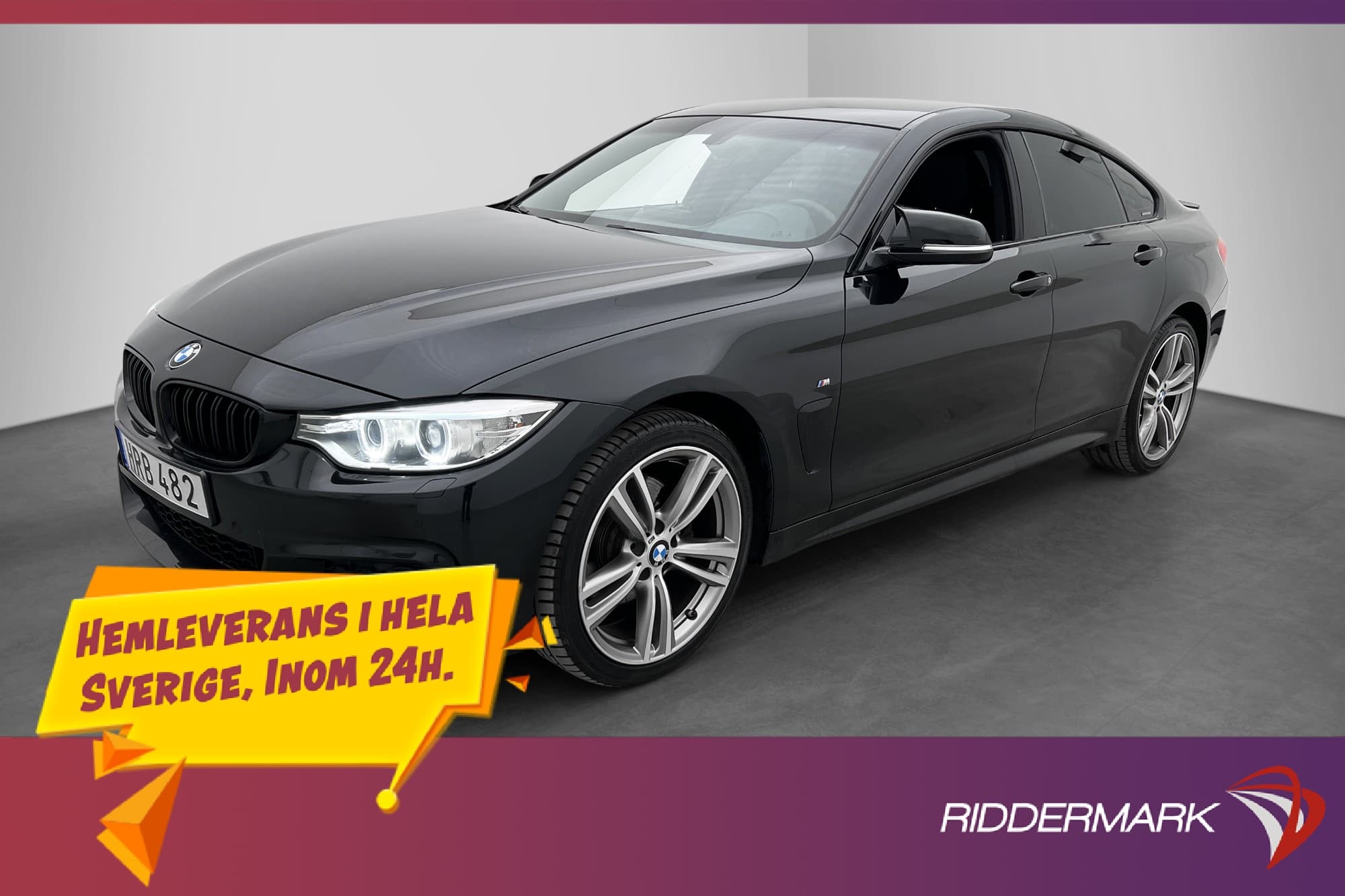 BMW 428 i xDrive Gran Coupé M Sport Drag Skinn HiFi Navi