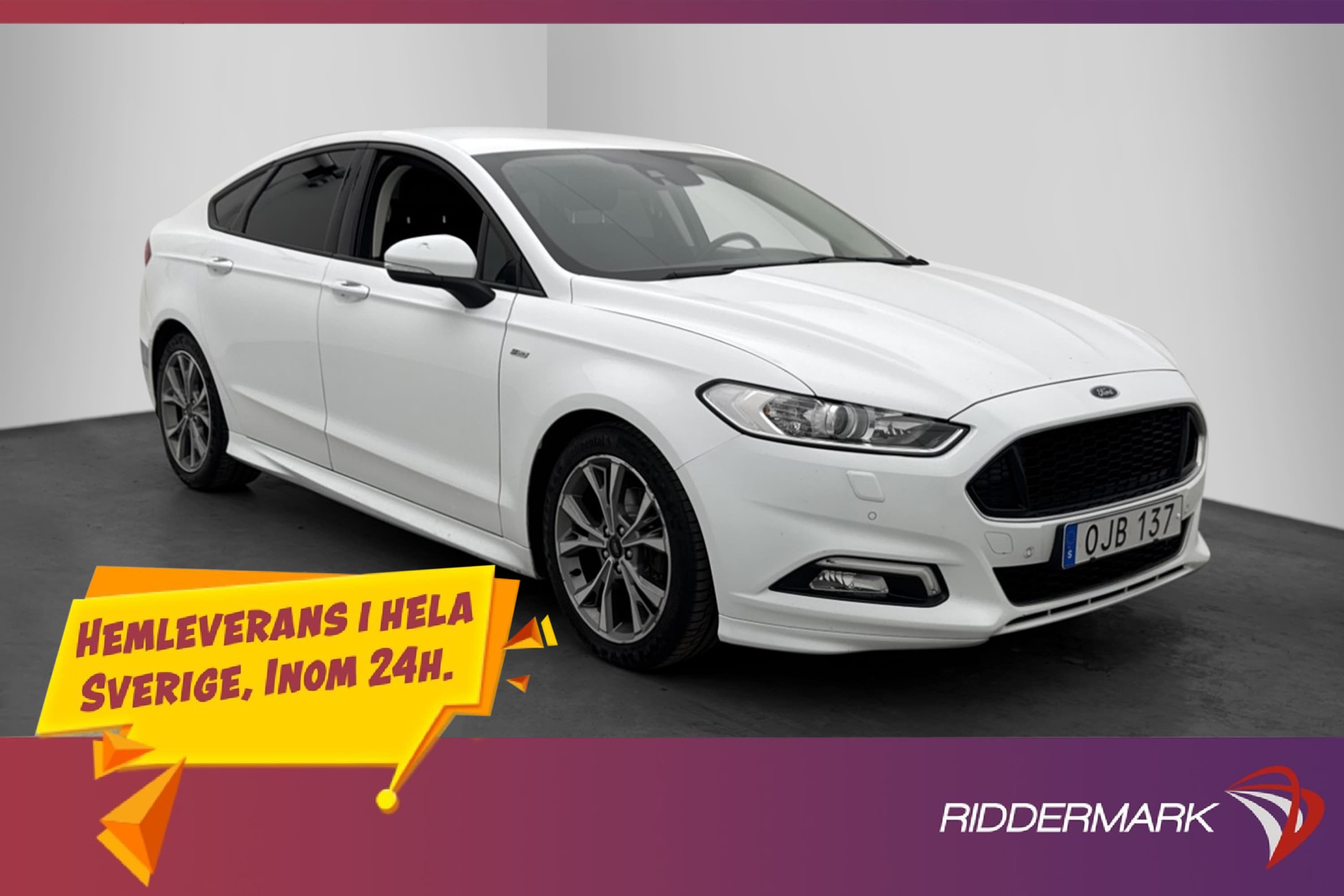 Ford Mondeo 1.5 EcoBoost 160hk ST-Line Sensorer Drag Keyless