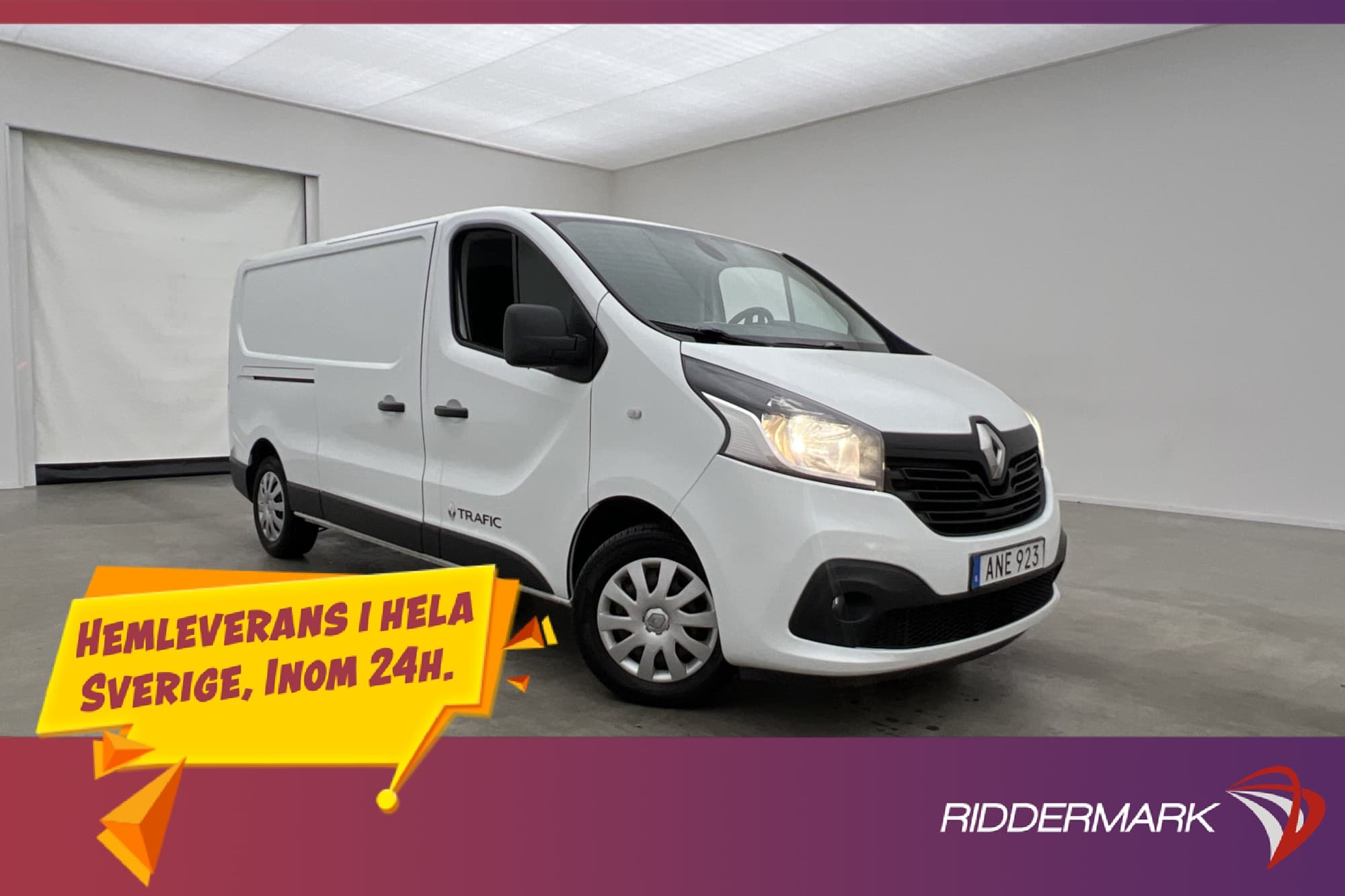 Renault Trafic L2 1.6dCi Värmare PDC Dragkrok 3-Sits