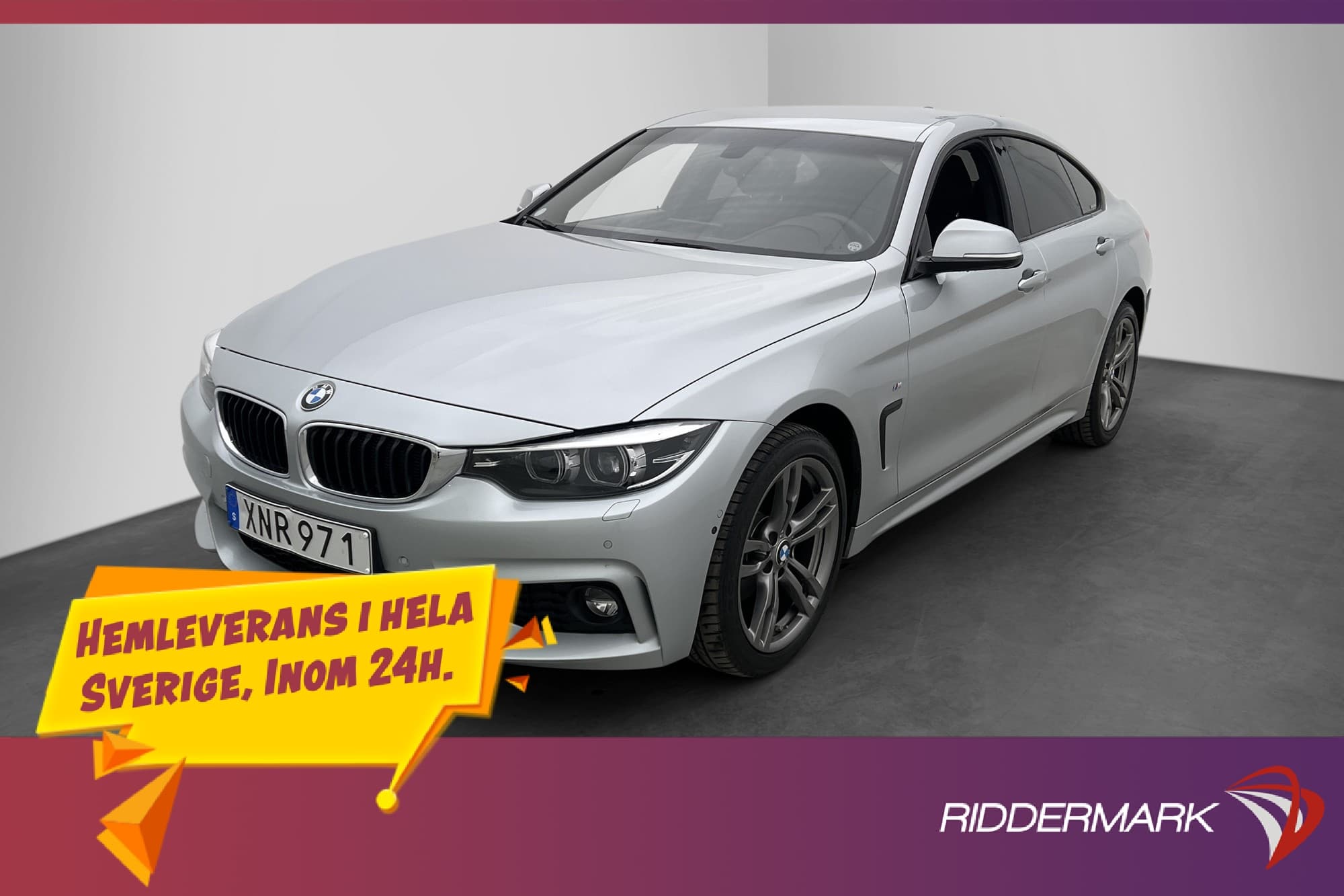 BMW 420 d xDrive GC M Sport Surround HiFi Navi Rattvärm Drag
