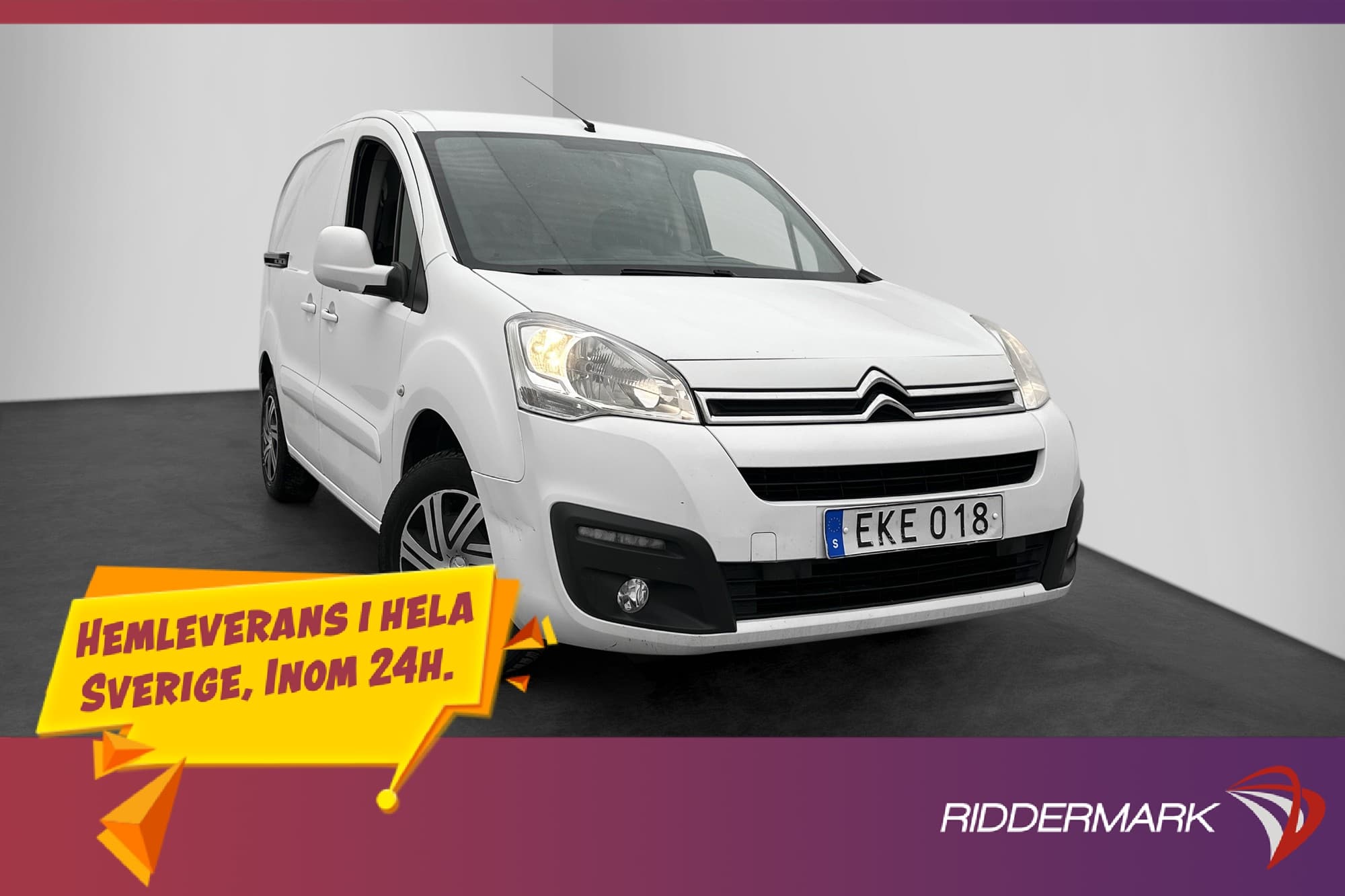 Citroën Berlingo 1.6 99hk Drag Farthållare CARPLAY B-Kamera