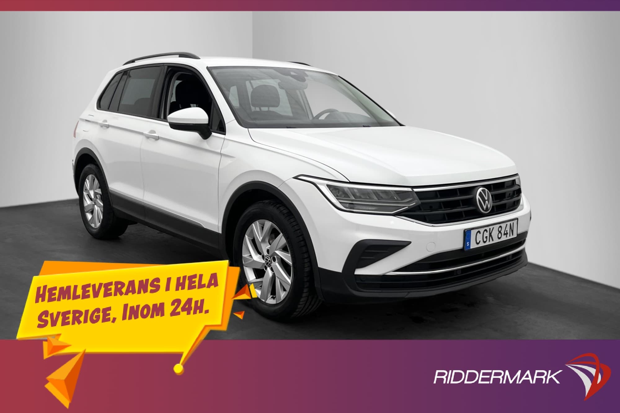 Volkswagen Tiguan 1.5 TSI 150hk Värmare Kamera CarPlay Drag