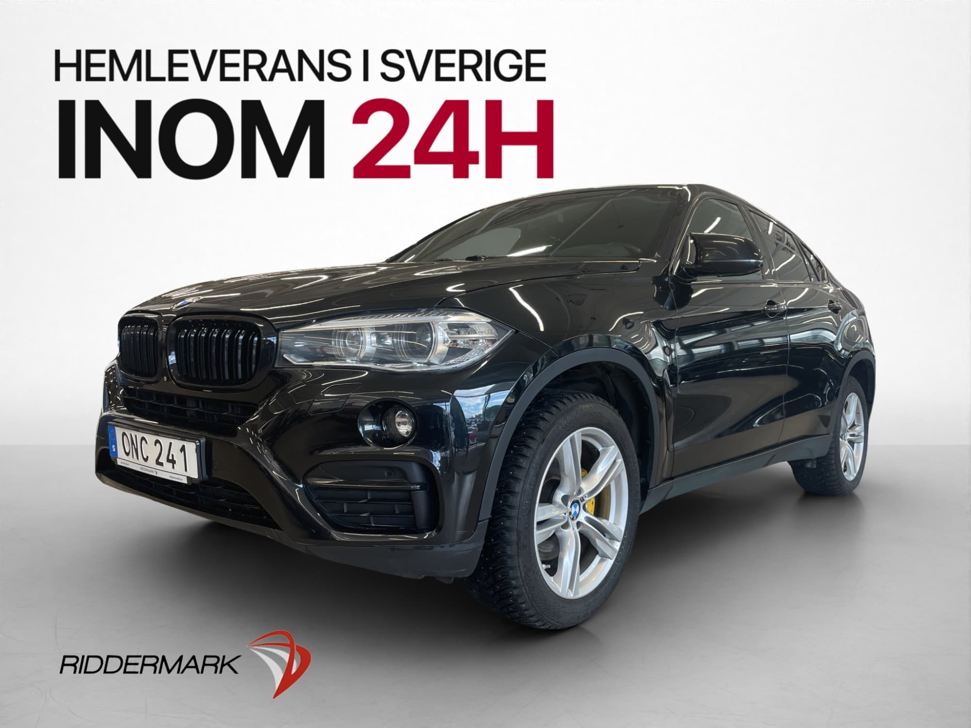 BMW X6 xDrive40d 313hk Pano D-Värm H/K HUD Surround Drag