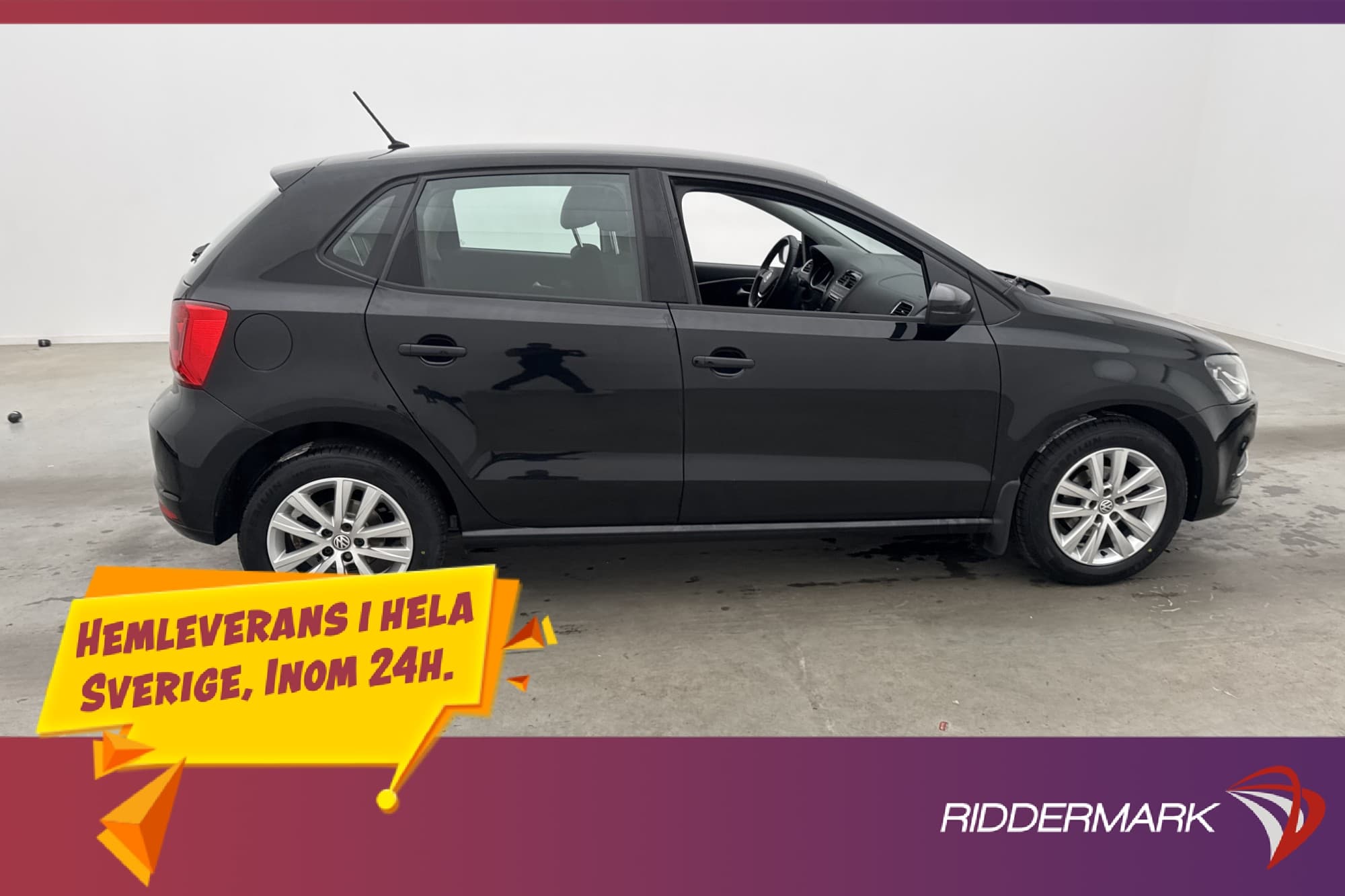 Volkswagen Polo TSI 90hk Billigt ägande Bluetooth 0.47l/mil