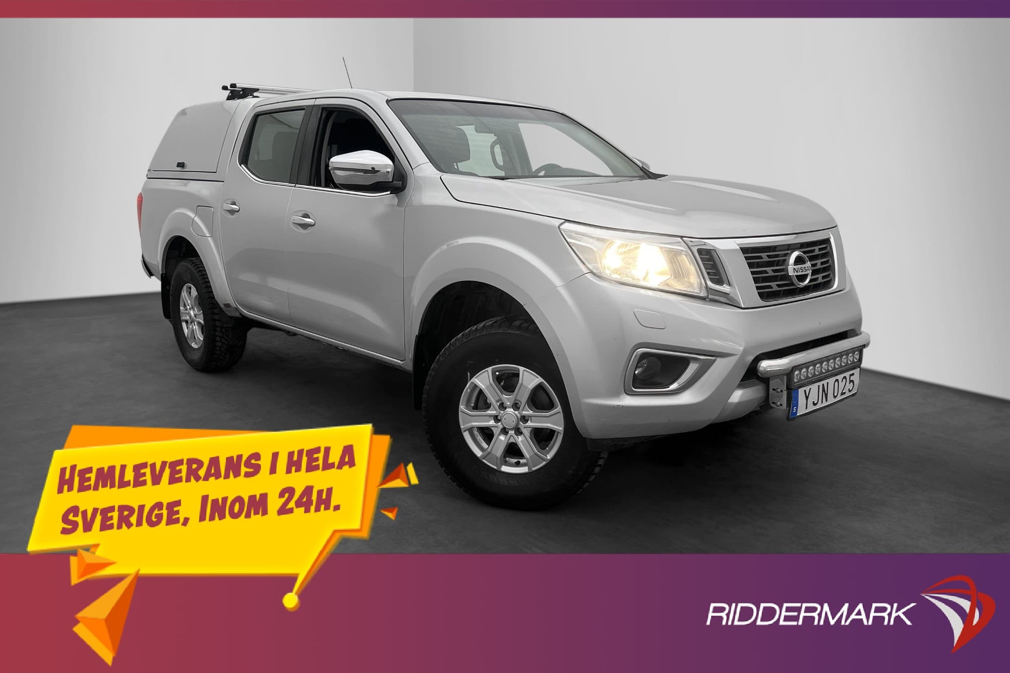 Nissan Navara Dubbelhytt 2.3dCi 4WD Drag Kåpa 1-Brukare MOMS