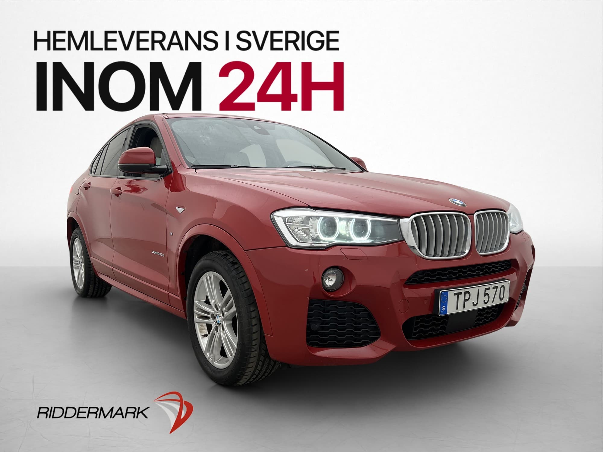 BMW X4 xDrive30d 258hk M-Sport Head-up Kamera HiFi Navi