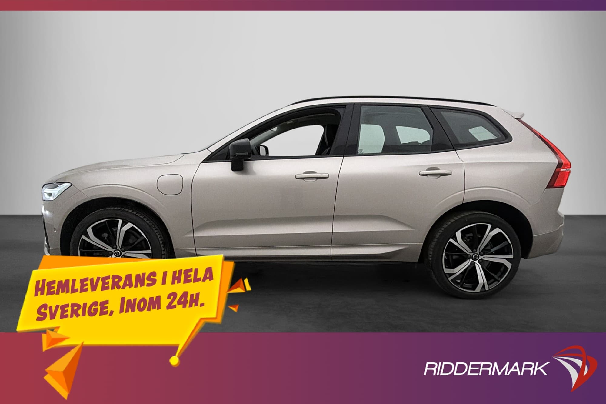 Volvo XC60 T6 350hk AWD Ultimate Dark Pano H/K HUD 360 Skinn