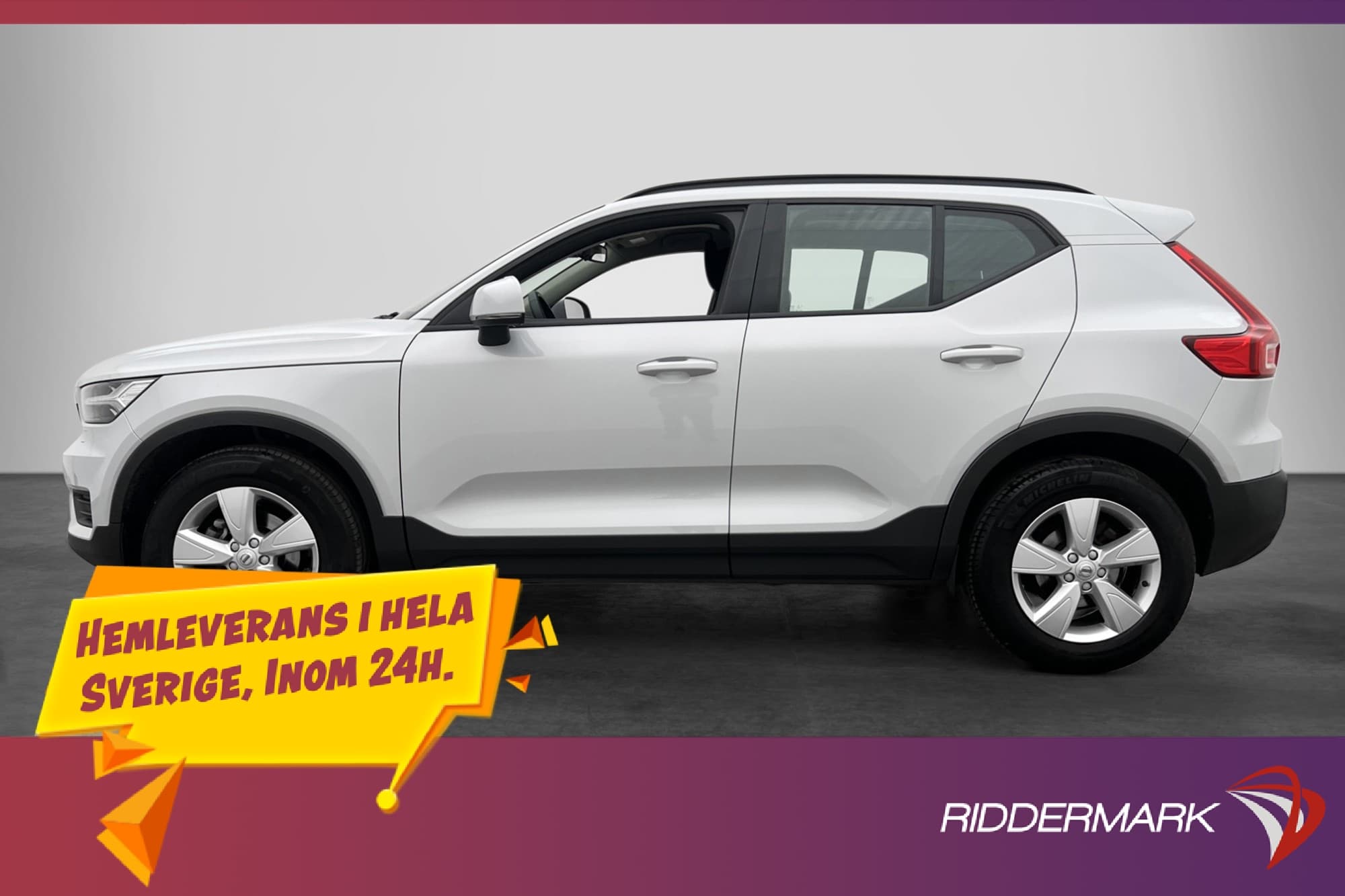 Volvo XC40 T2 129hk Kinetic VOC Värmare Dragkrok Kamera