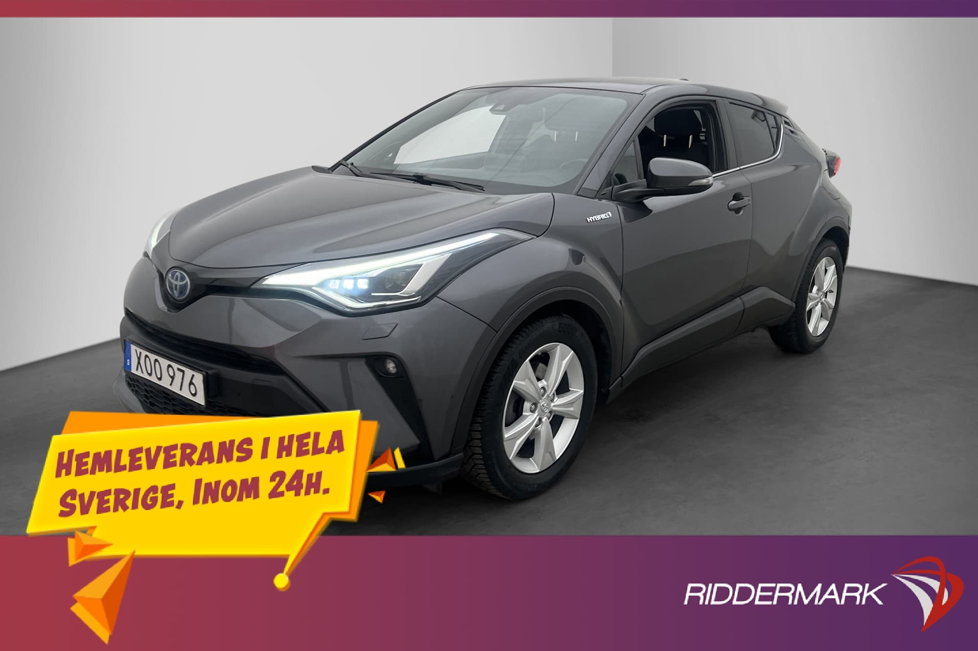 Toyota C-HR X-Edition JBL Kamera Rattvärme