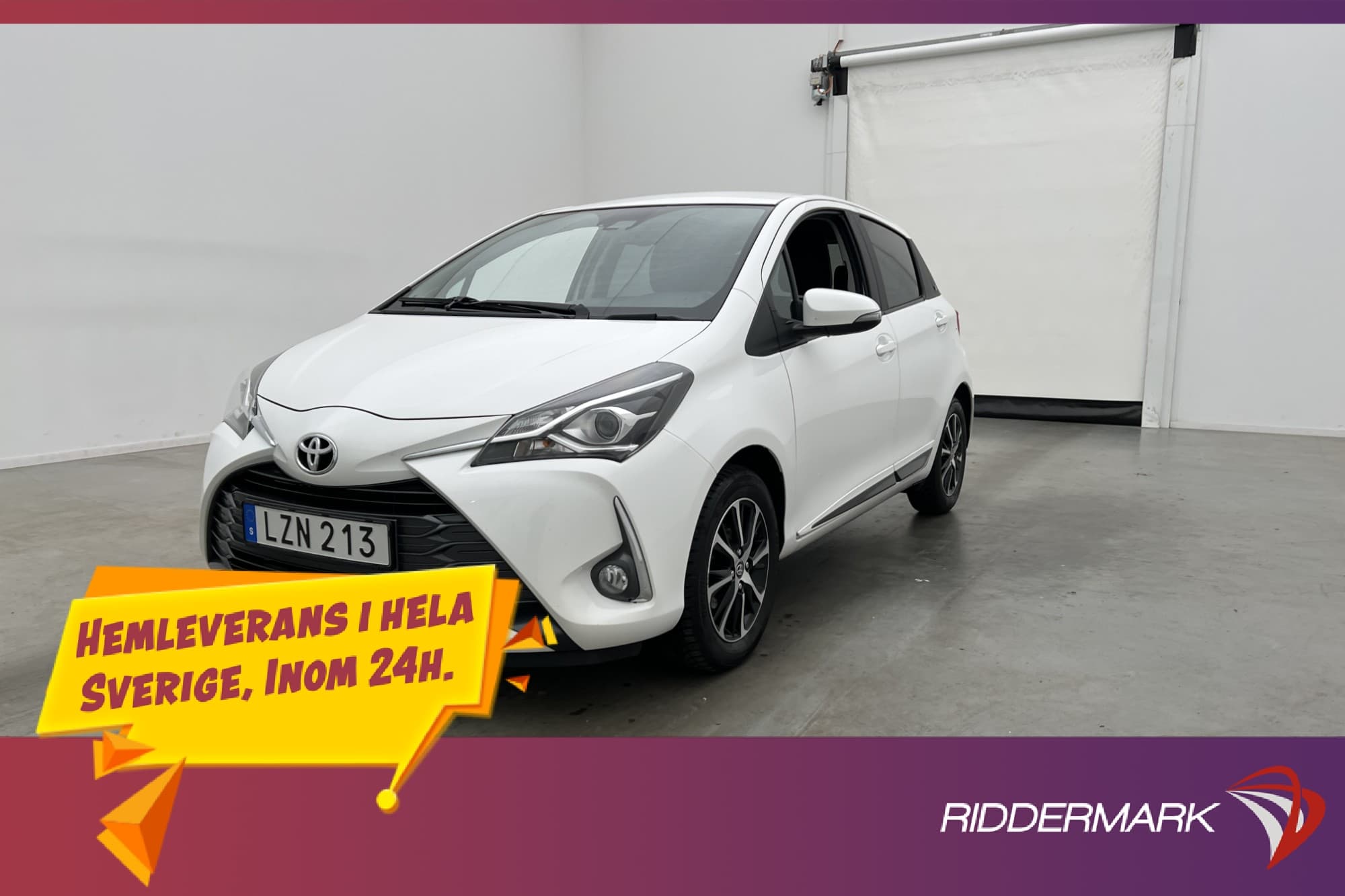 Toyota Yaris 1.5 111hk Y20 Kamera Farthållare Lane-Assist