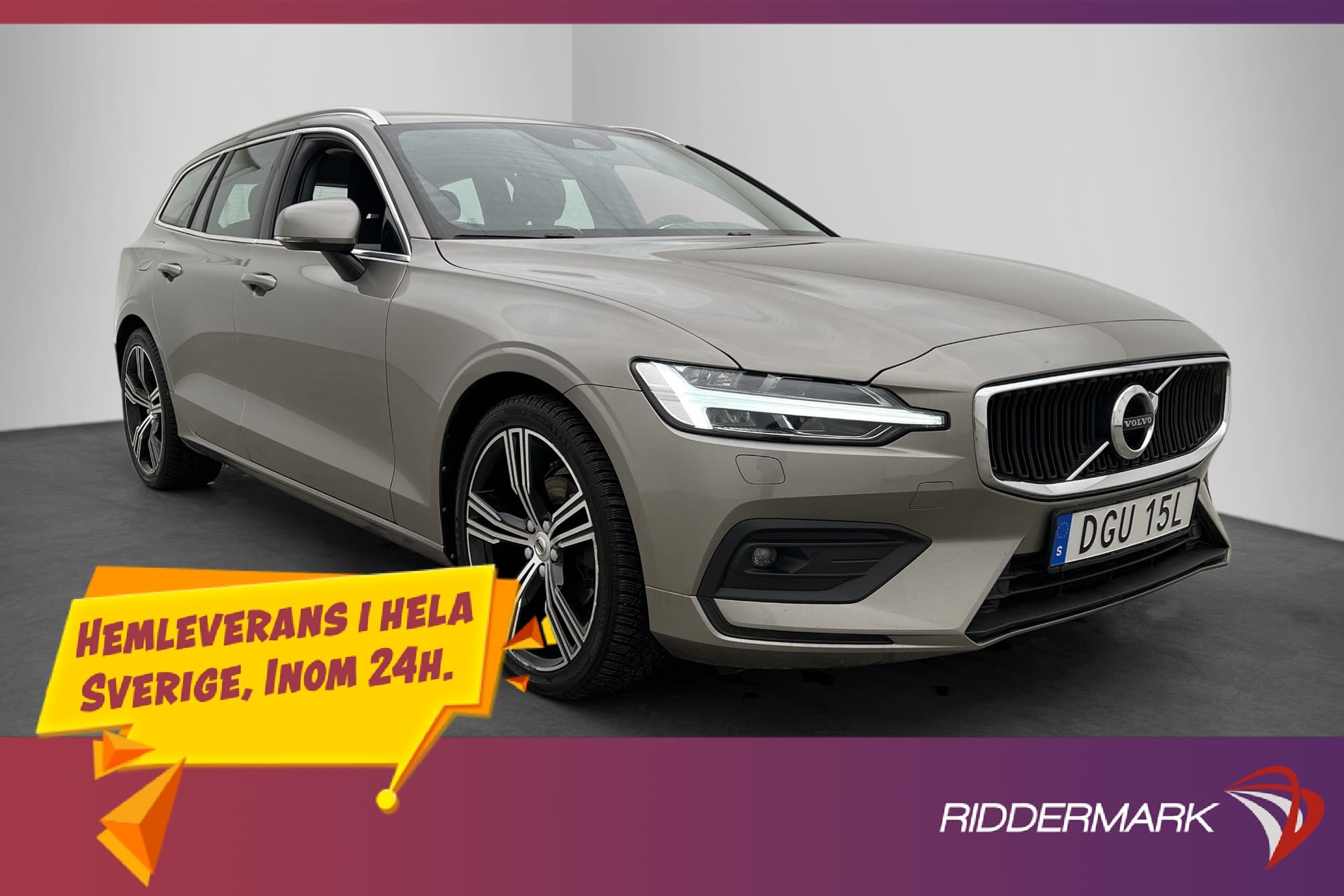 Volvo V60 B4 Momentum Kamera Värm BLIS Keyless CarPlay VOC