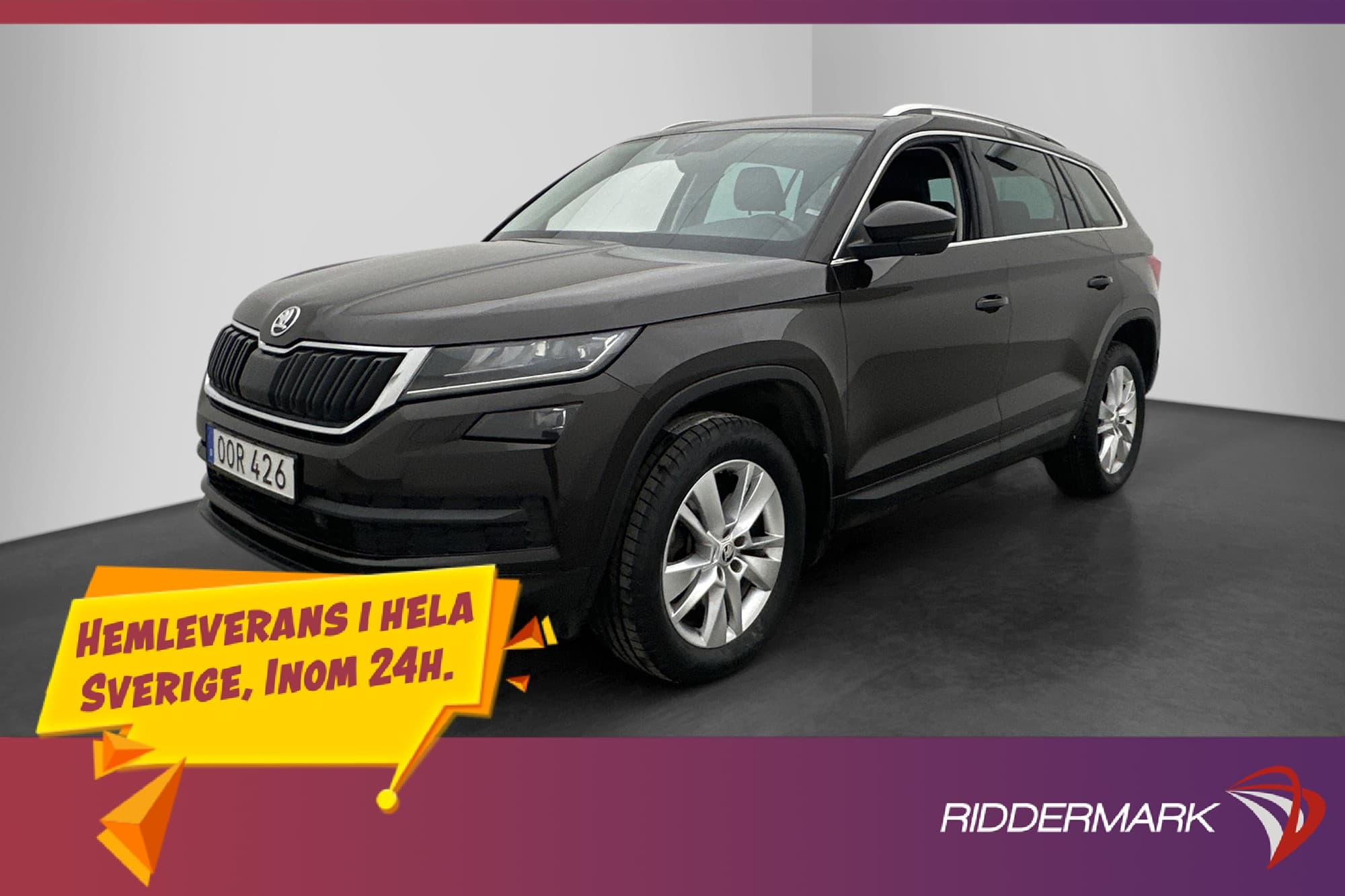 Škoda Kodiaq TDI 4x4 190hk Style Canton Dragkrok Kamera