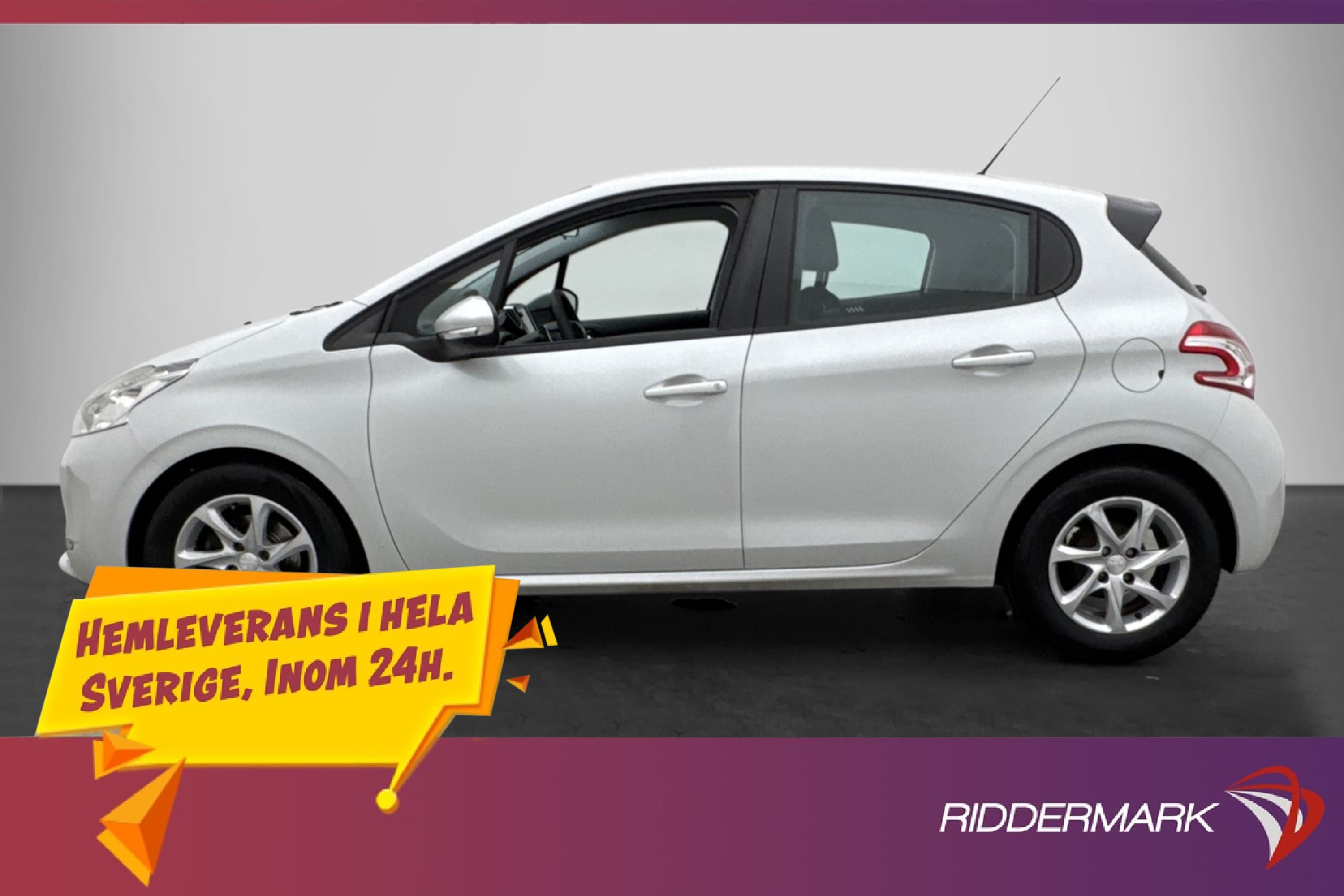 Peugeot 208 1.4 e-HDi 68hk Bluetooth 1 Brukare 0,34l/mil