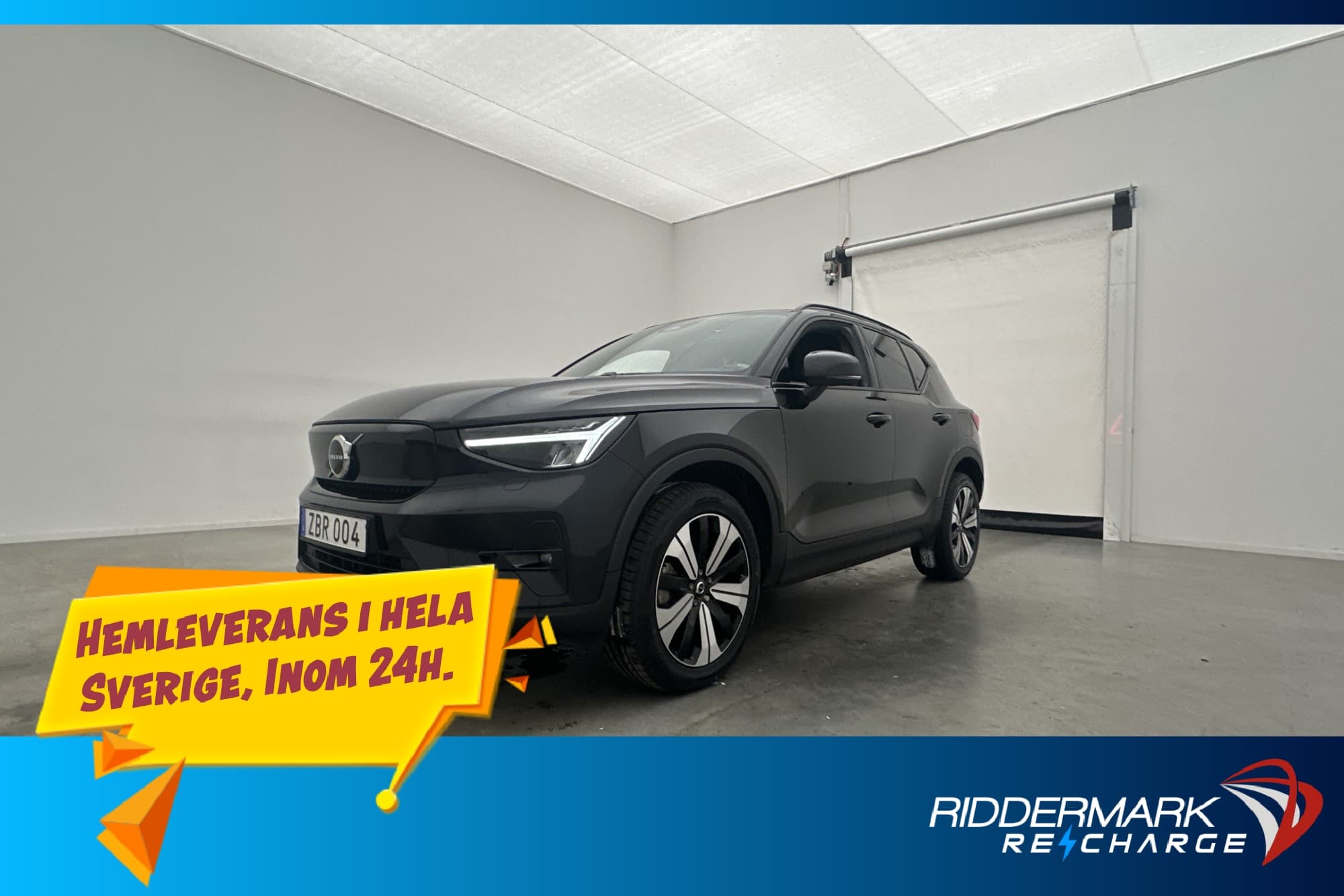 Volvo XC40 Recharge Single Motor Plus Värmare Kamera MOMS