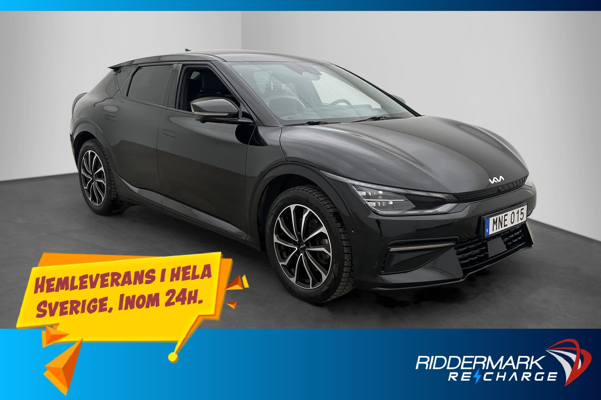 Kia EV6 77.4 kWh GT-Line 360° Meridian Carplay Dragkrok MOMS