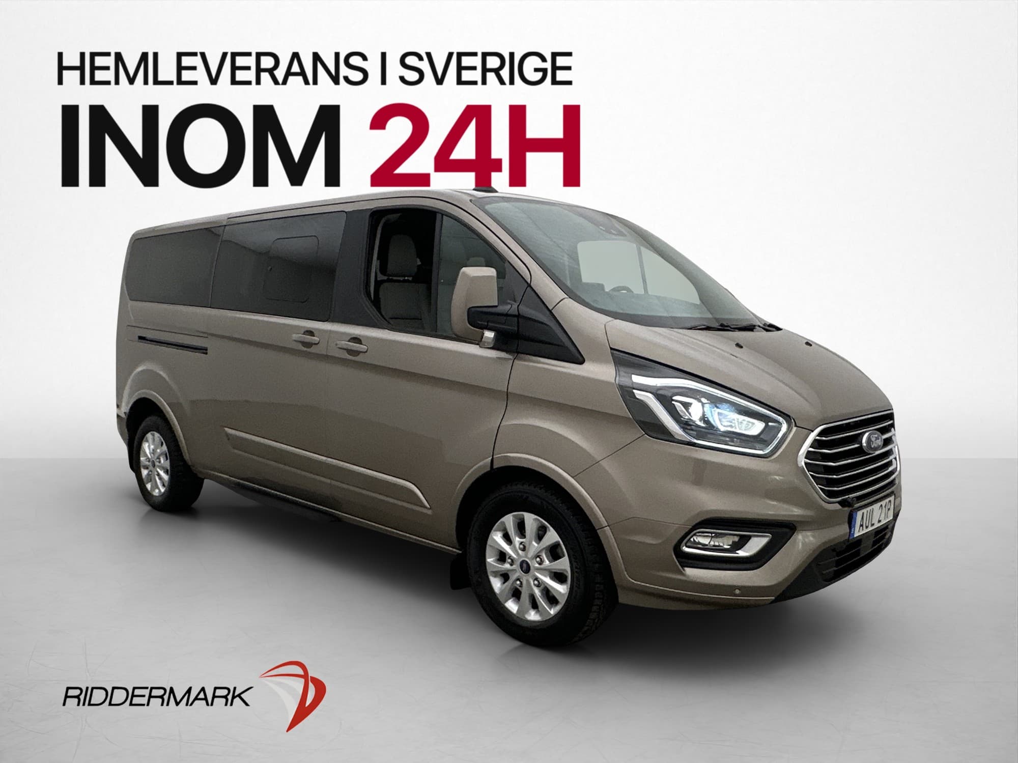 Ford Tourneo Custom L2 Titanium 9-Sits D-Värmare Drag M-Värm