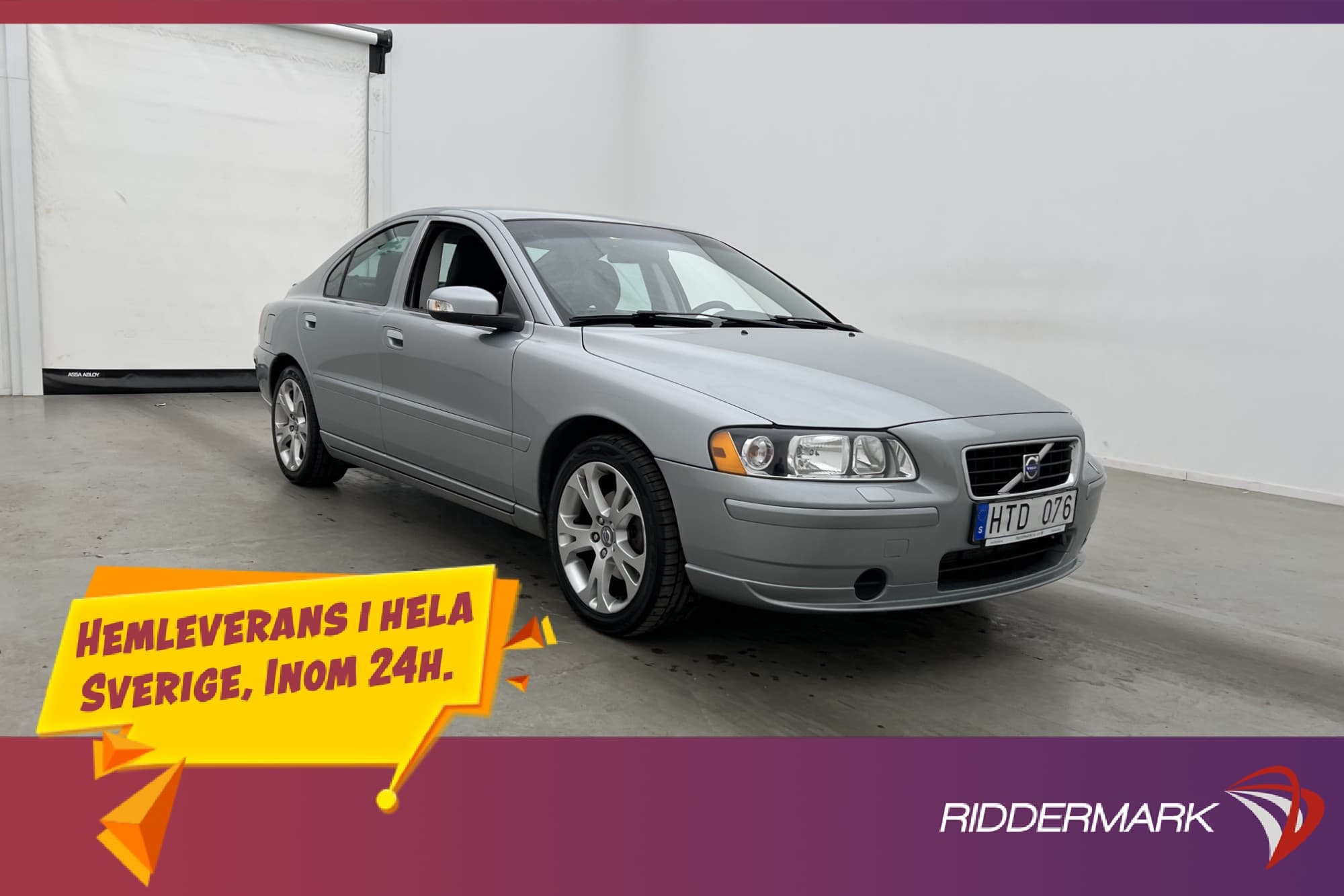 Volvo S60 2.4  Skinn Dragkrok 1 ÄGARE 6198 MIL 140hk