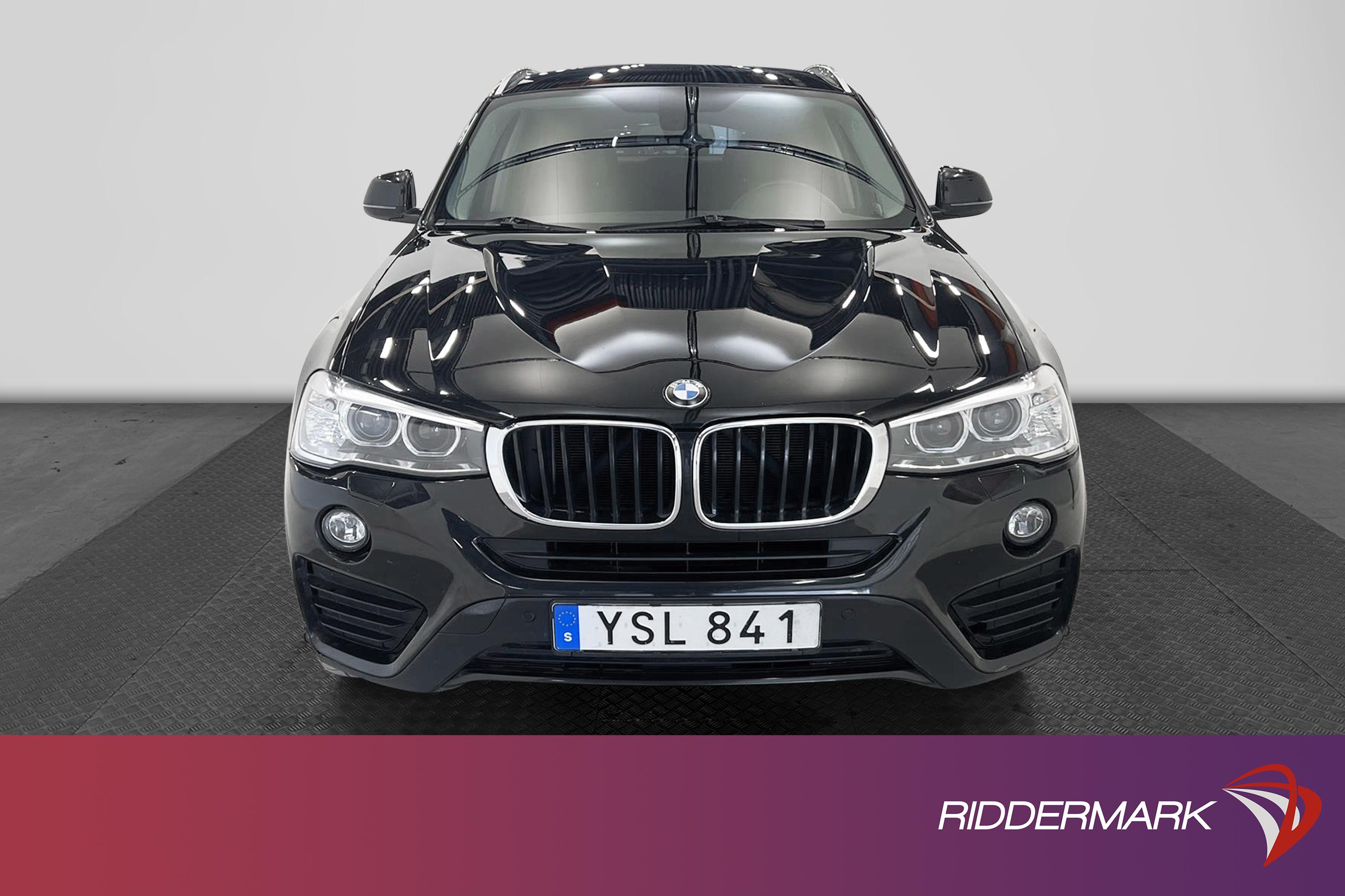 BMW X4 xDrive20d 190hk Navi Hifi Drag P-Sensor 0,52L/mil